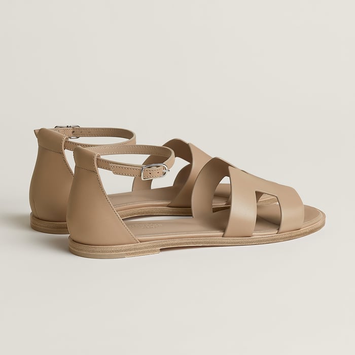 Beige Camel Santorini Sandal