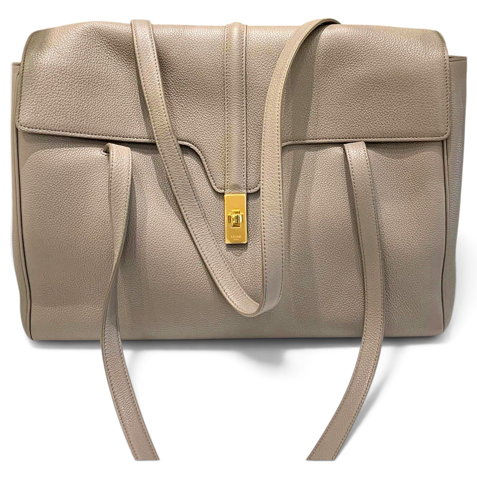 Sac 16 leather handbag