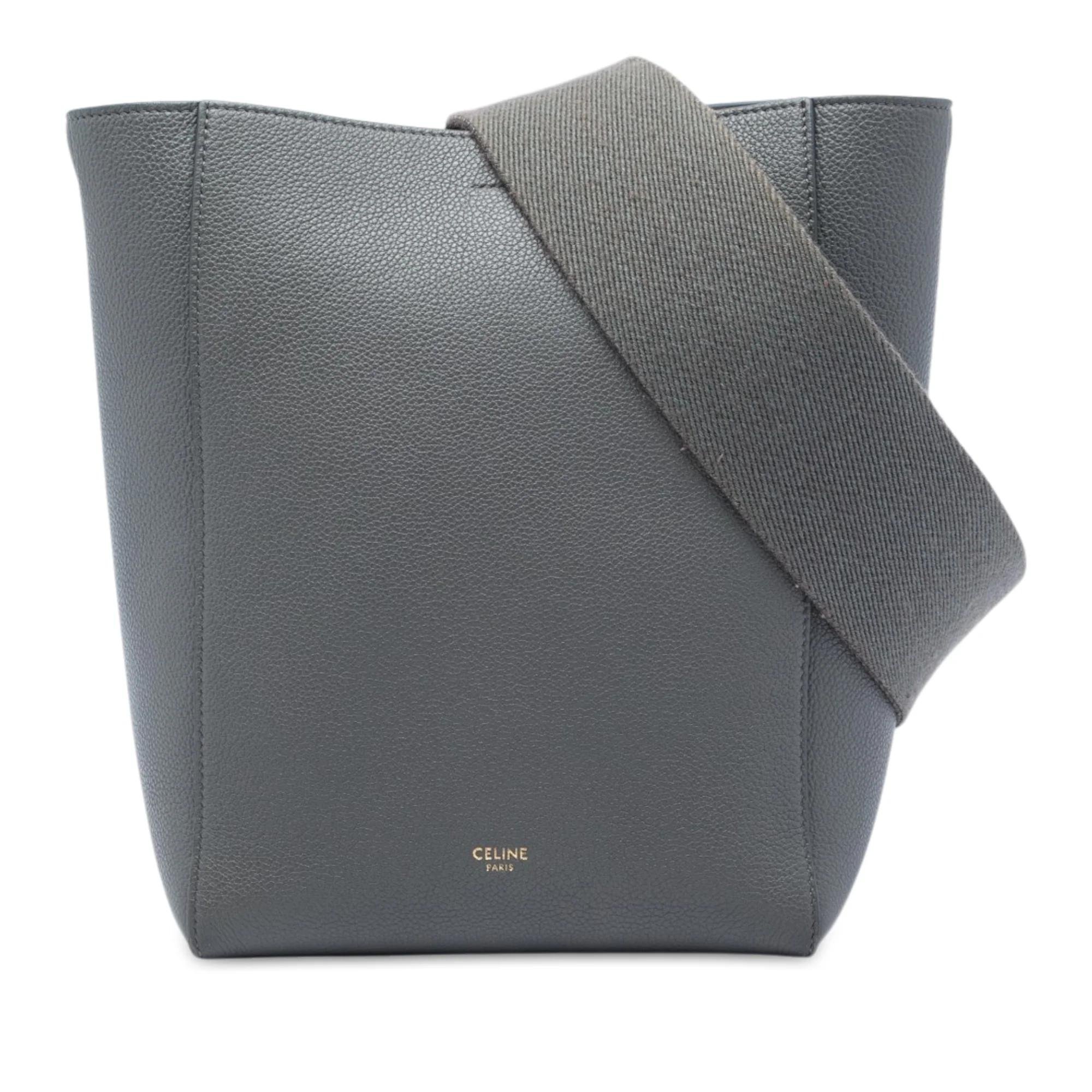 Seau Sangle pony-style calfskin handbag