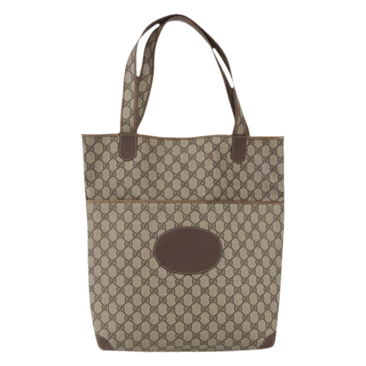 Leather tote