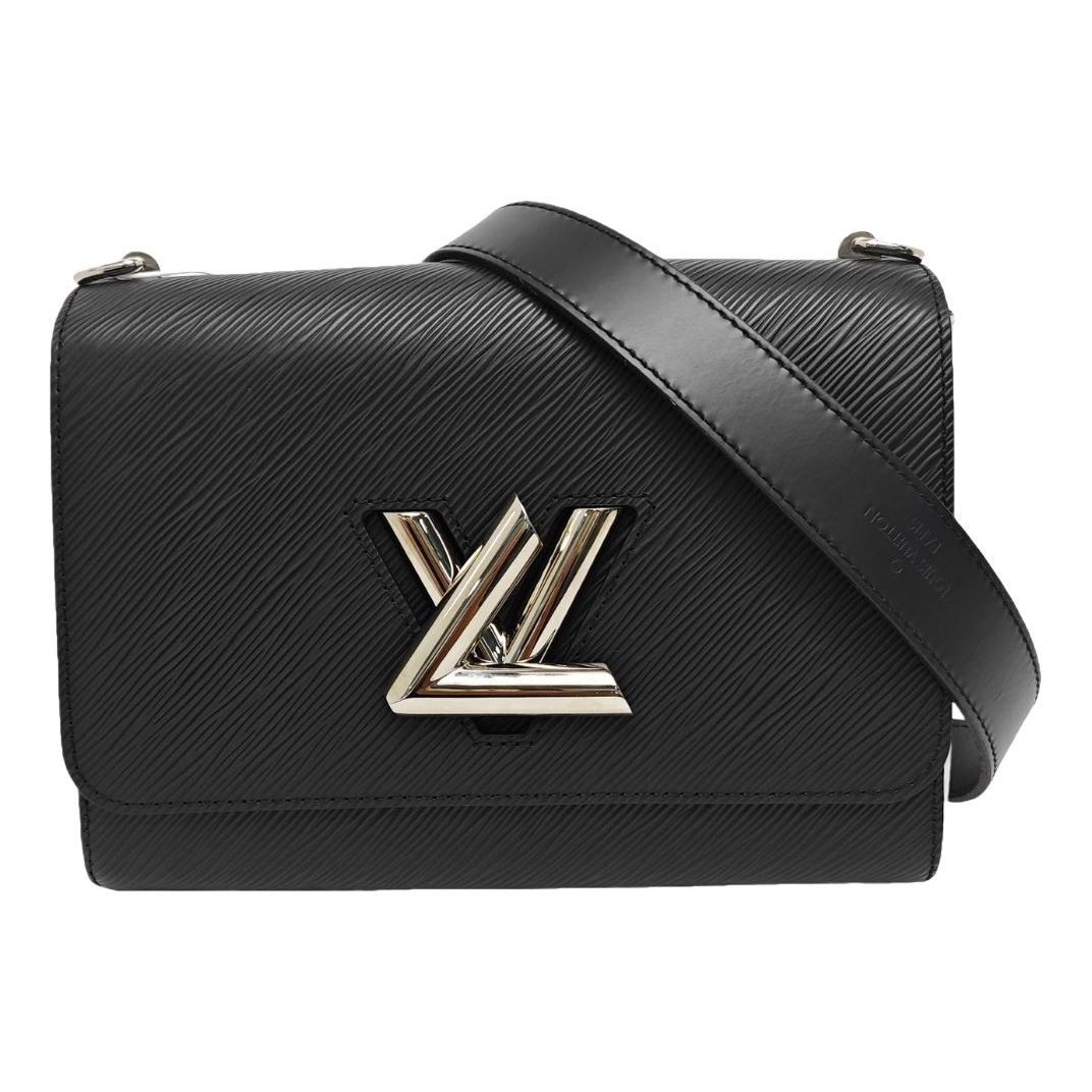 Twist leather handbag