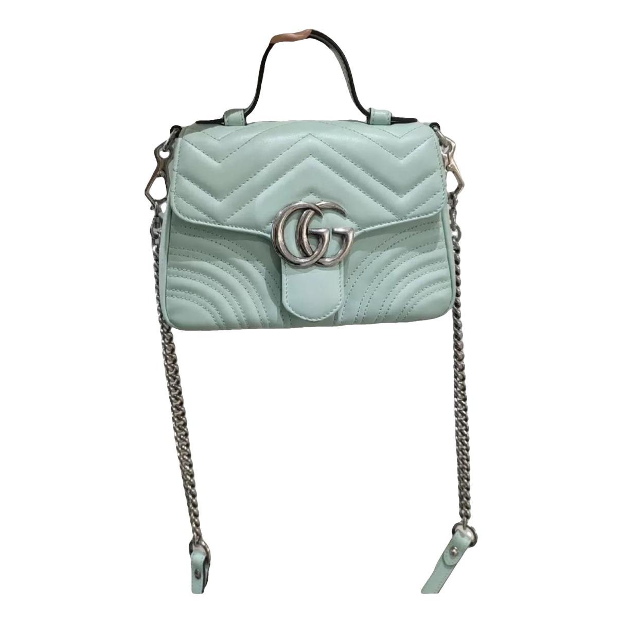 GG Marmont Flap leather handbag