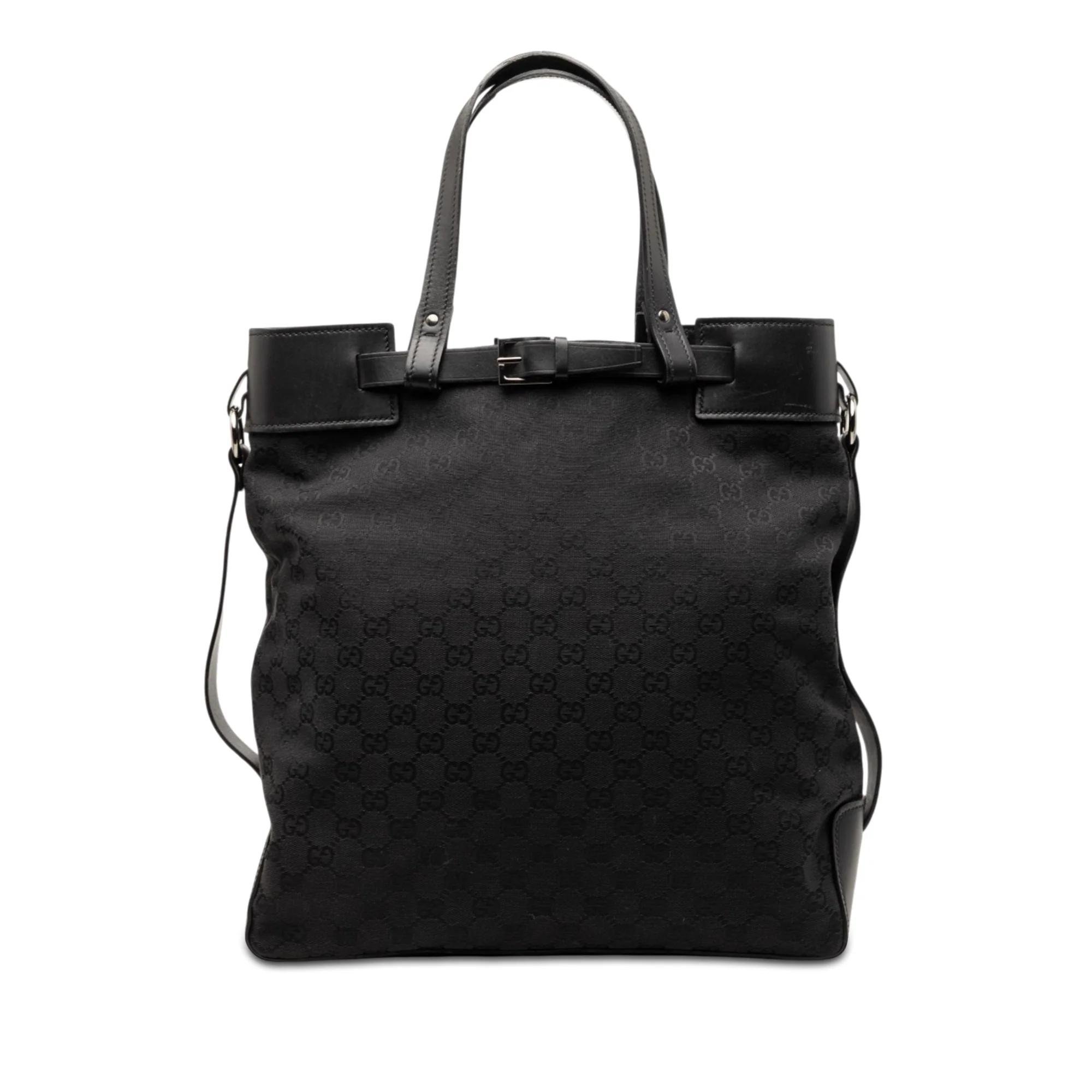 Leather tote