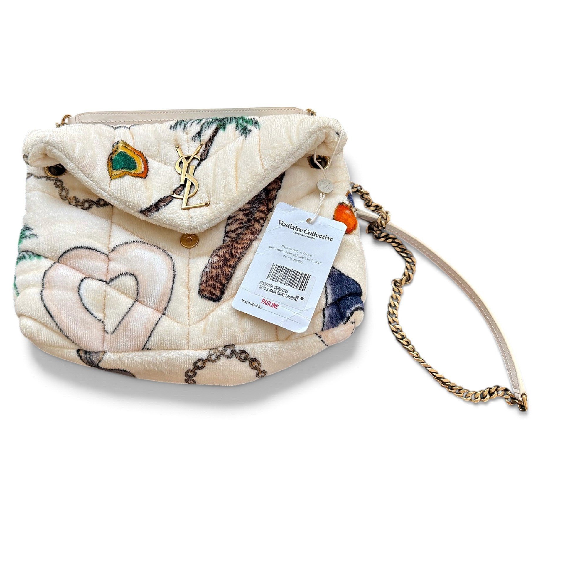 Loulou Puffer cloth handbag