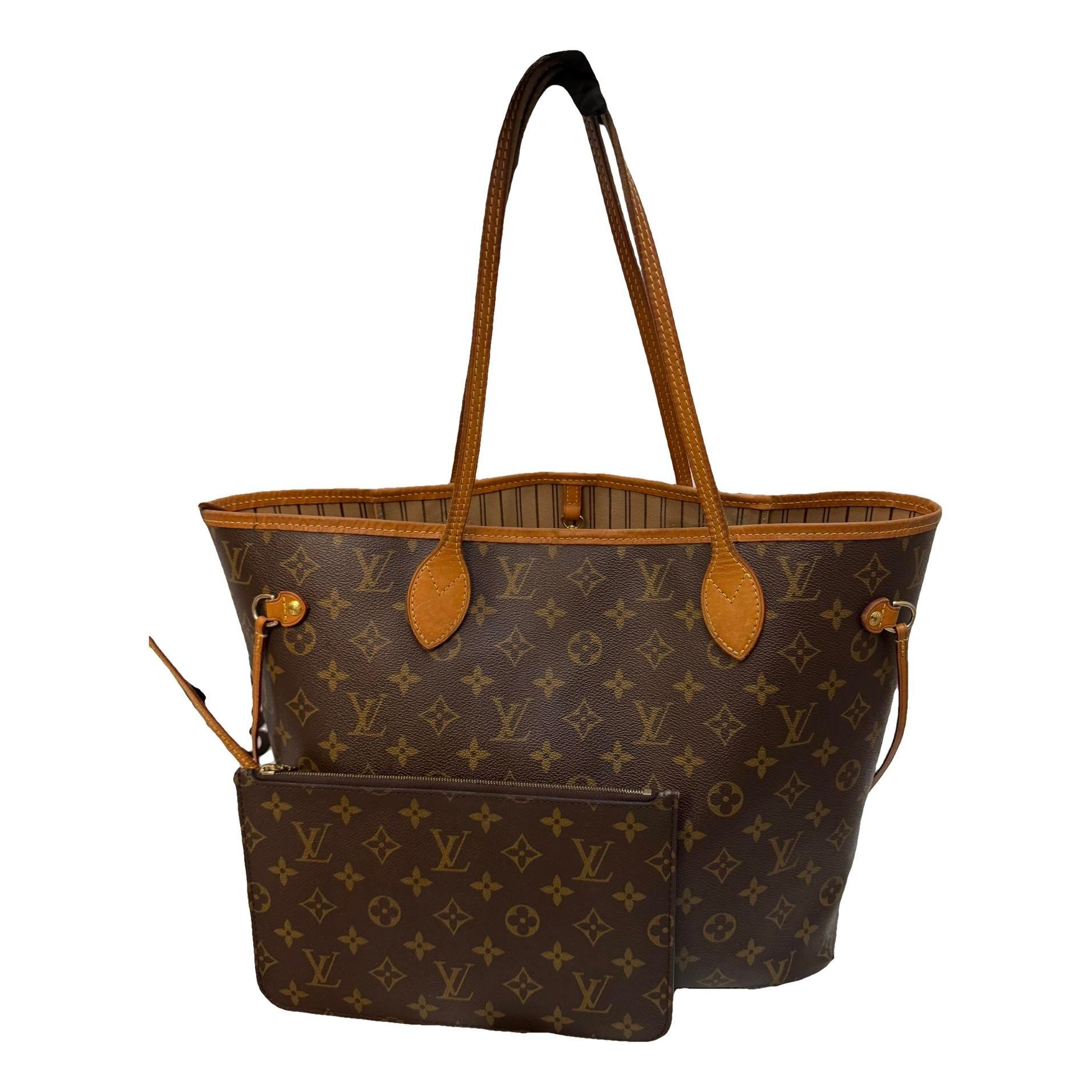 Neverfull leather tote