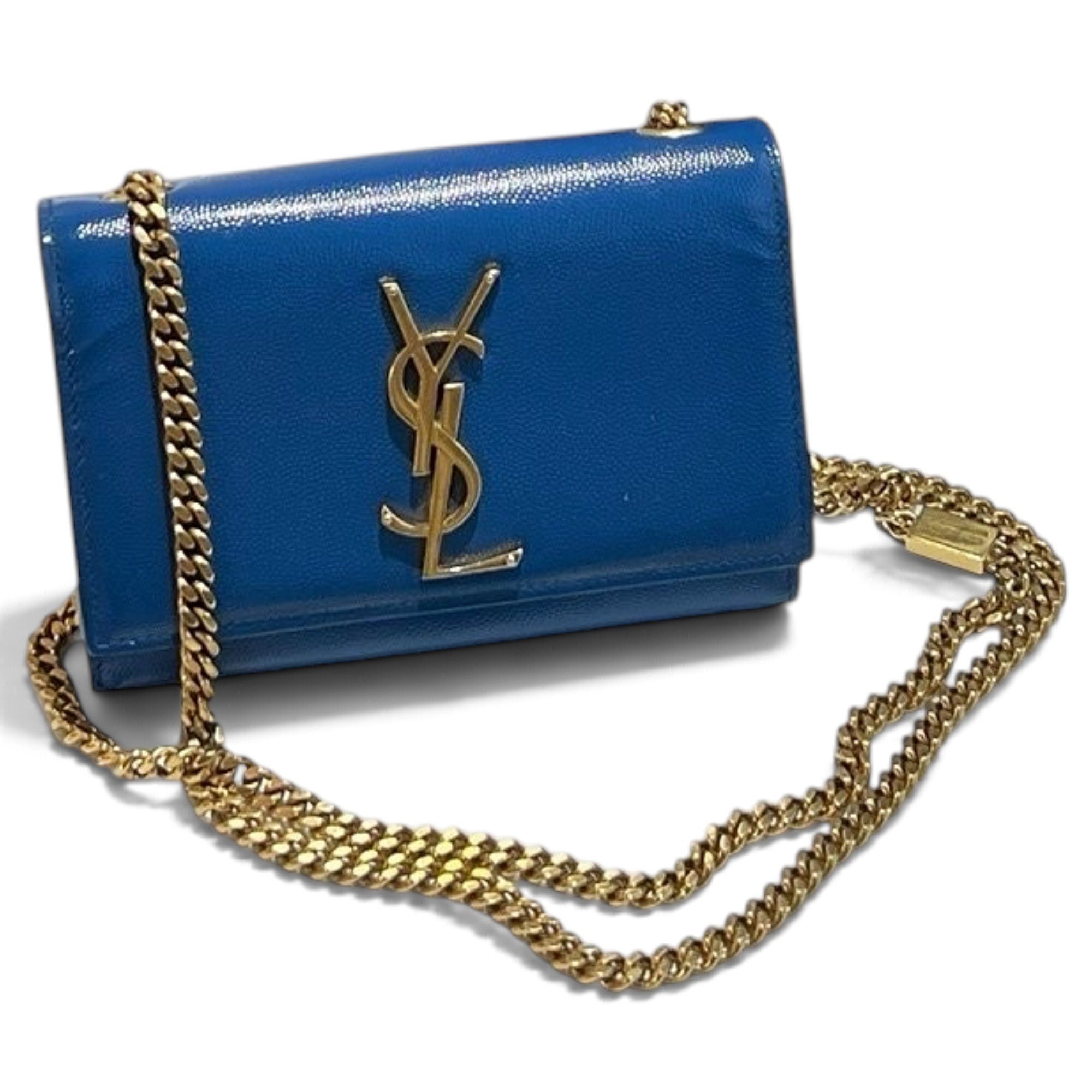 Kate monogramme patent leather crossbody bag