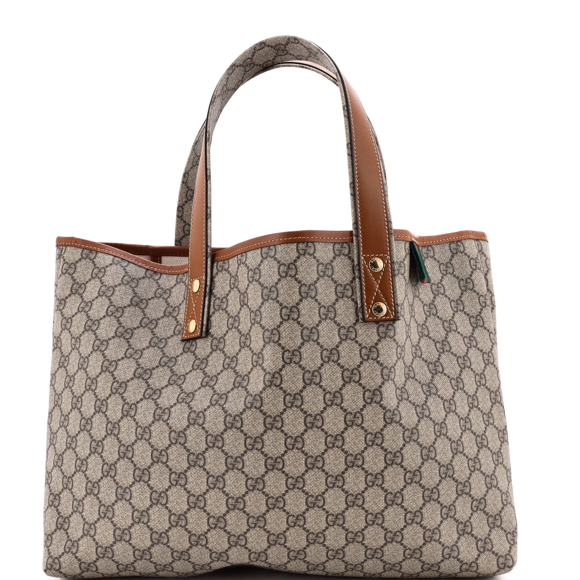Web Loop Tote GG Coated Canvas Medium