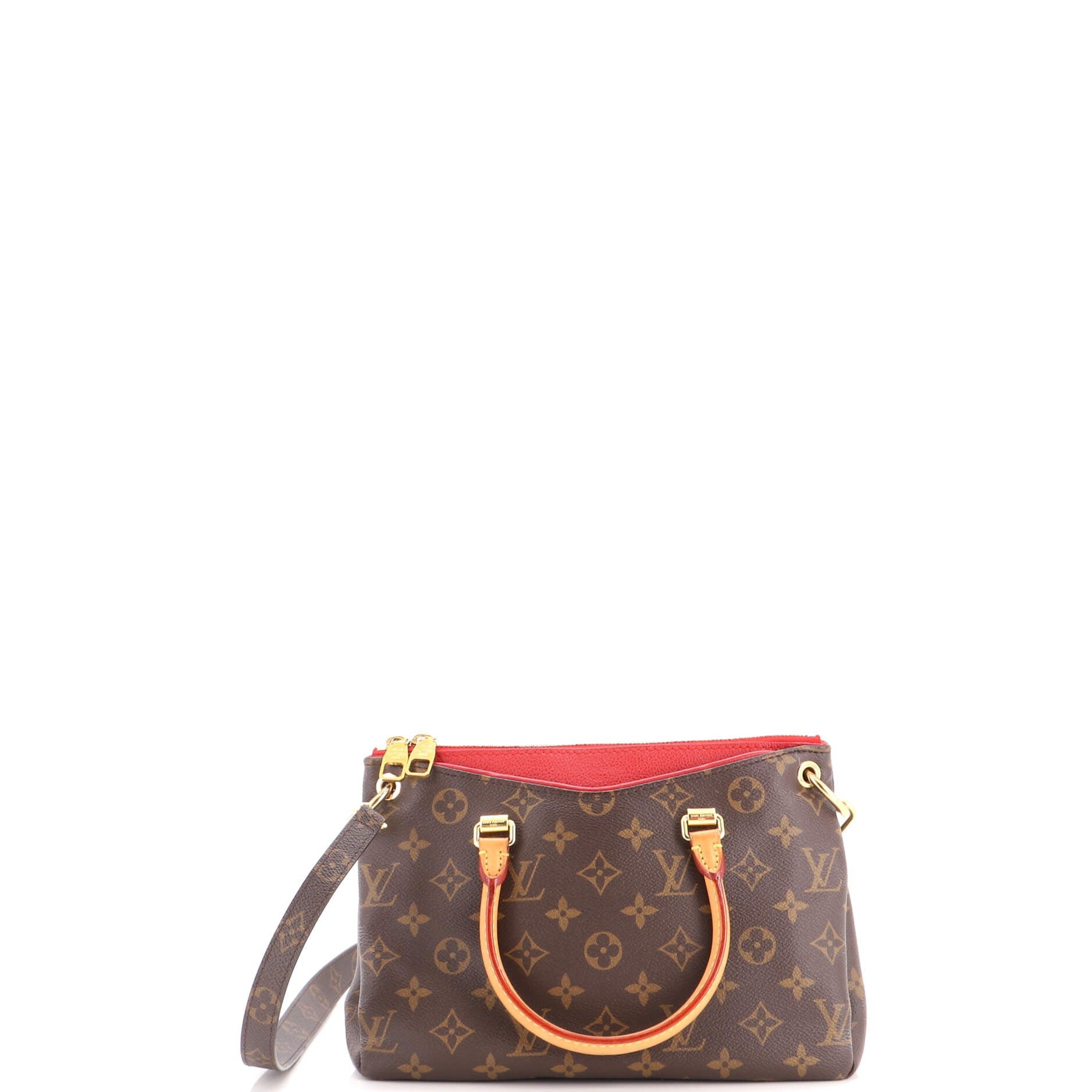 Pallas Tote Monogram Canvas with Leather BB