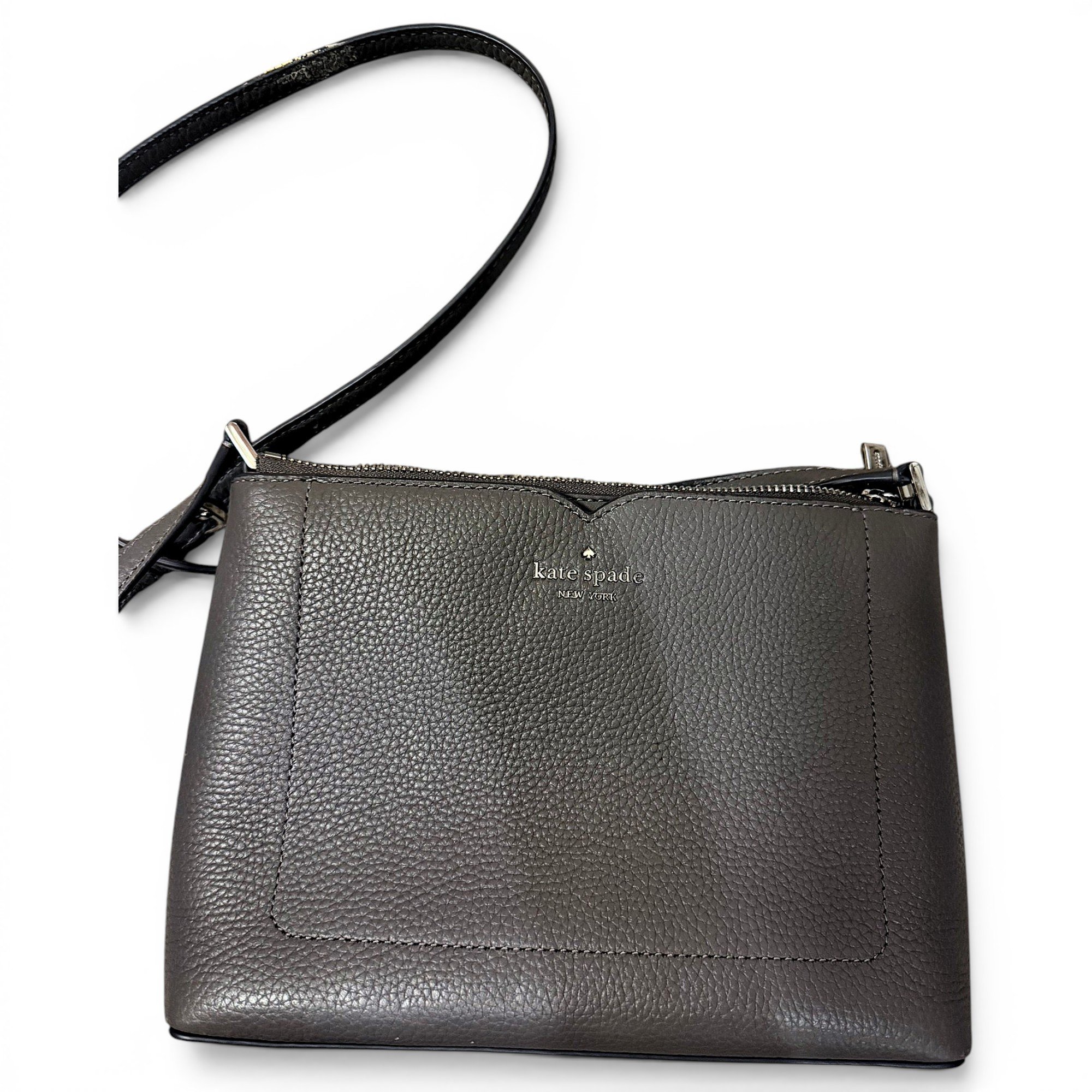 Leather crossbody bag