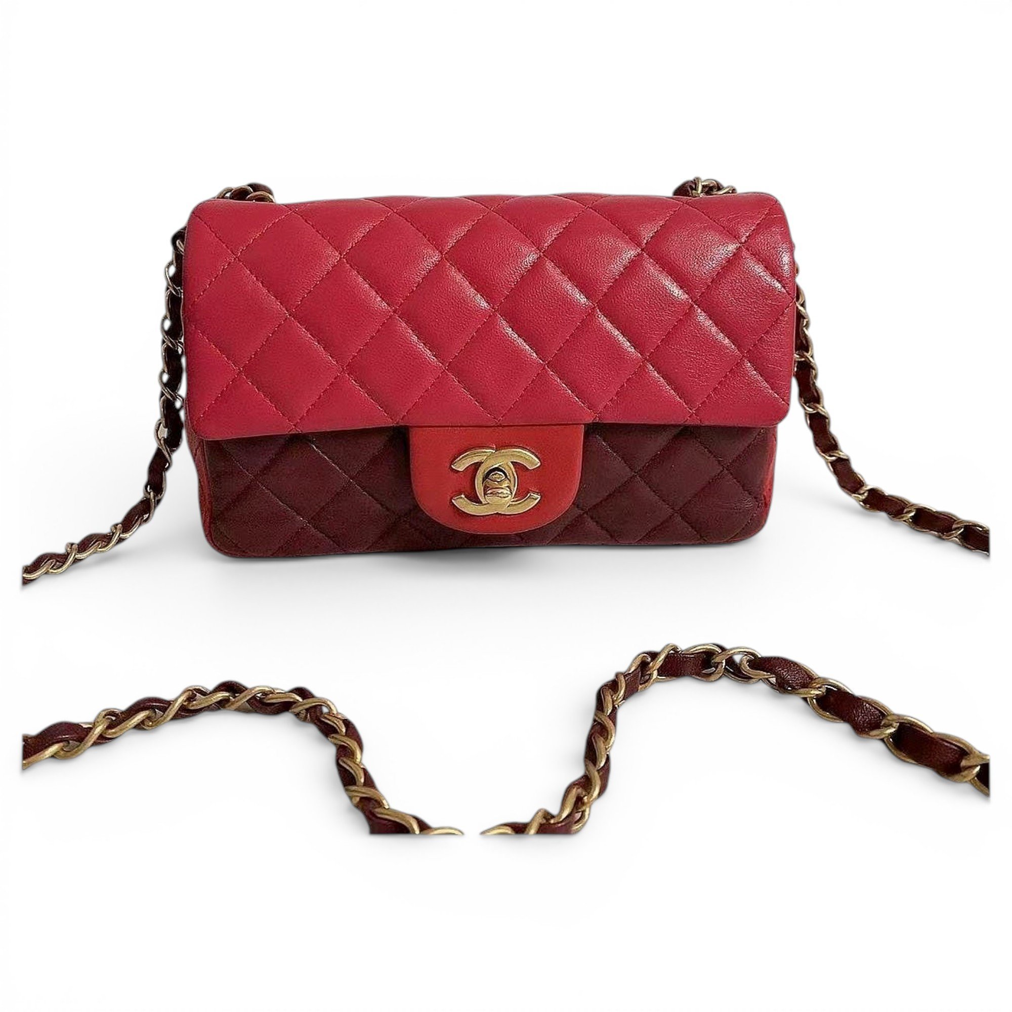 All About Chains leather handbag