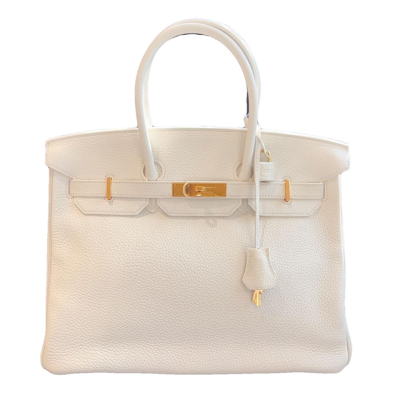 Hermes Birkin 35 Handbag White