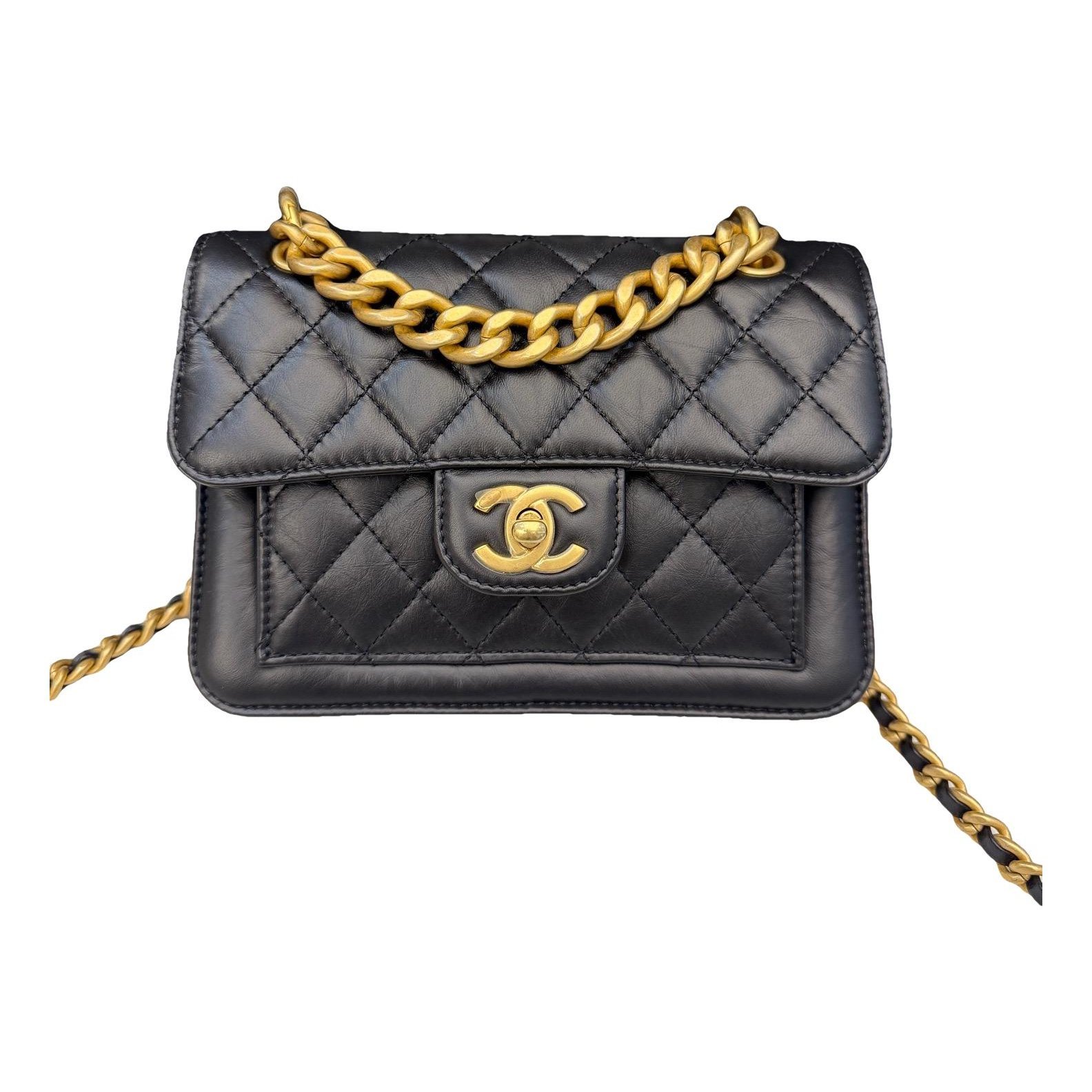 Leather crossbody bag