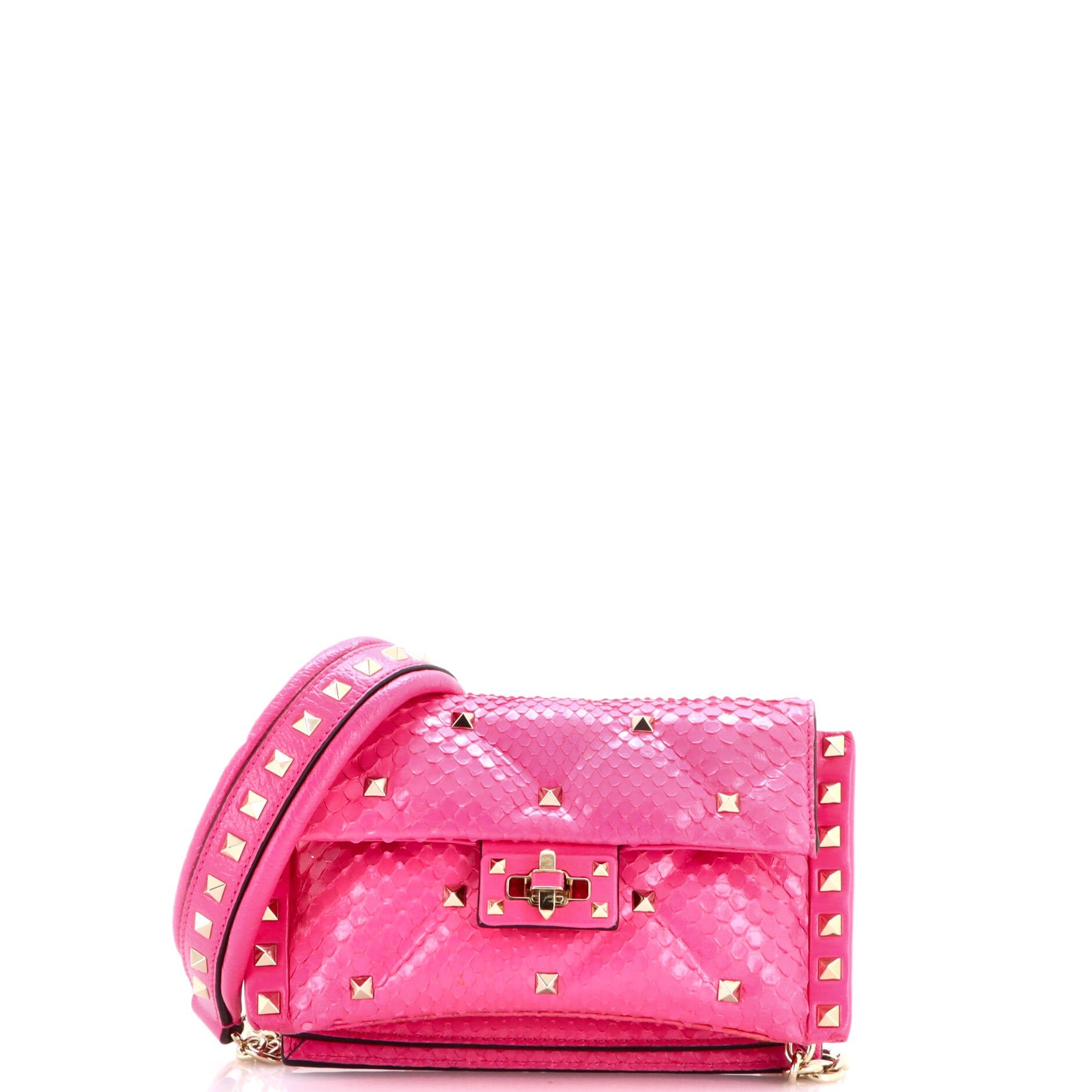 Candystud Crossbody Bag Python Mini
