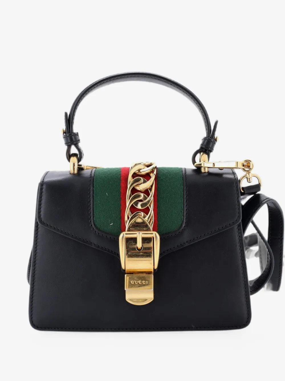 Sylvie Top Handle Bag Leather Mini satchel