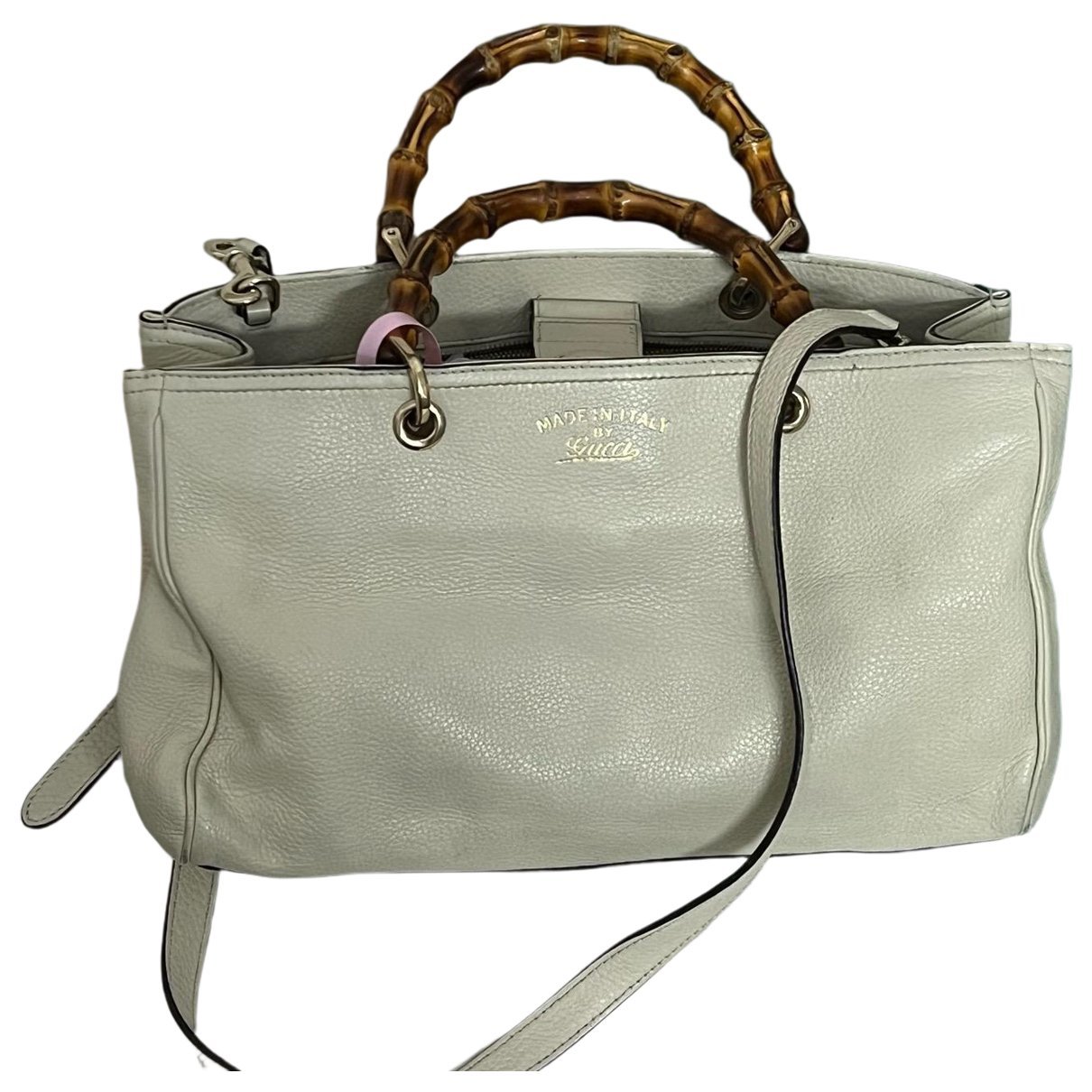 Diana Bamboo leather tote