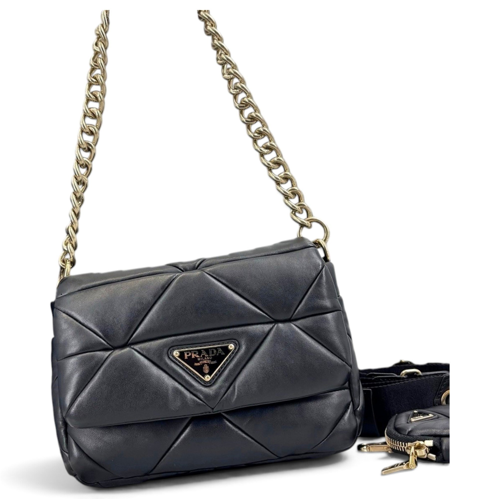 Leather handbag