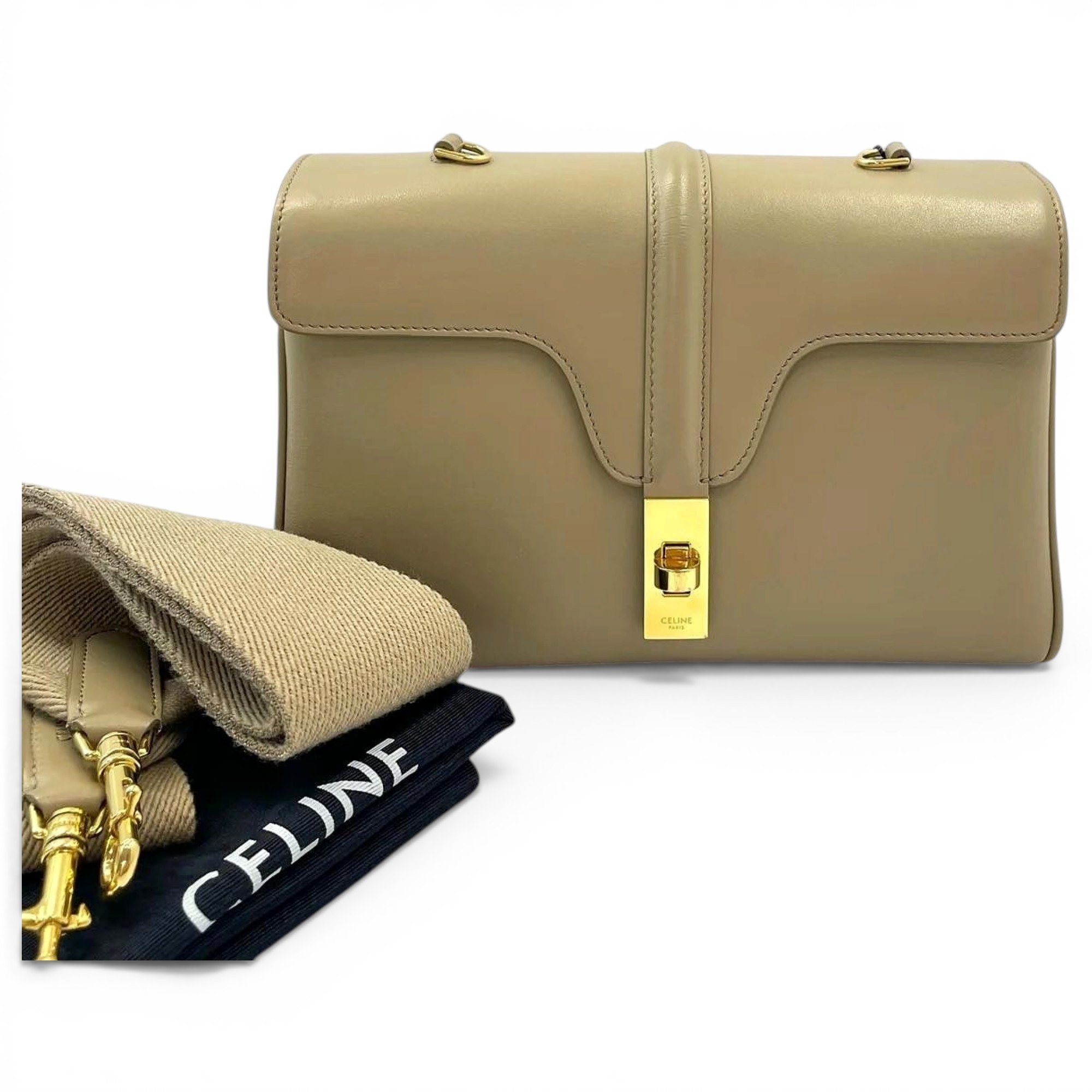 Leather handbag
