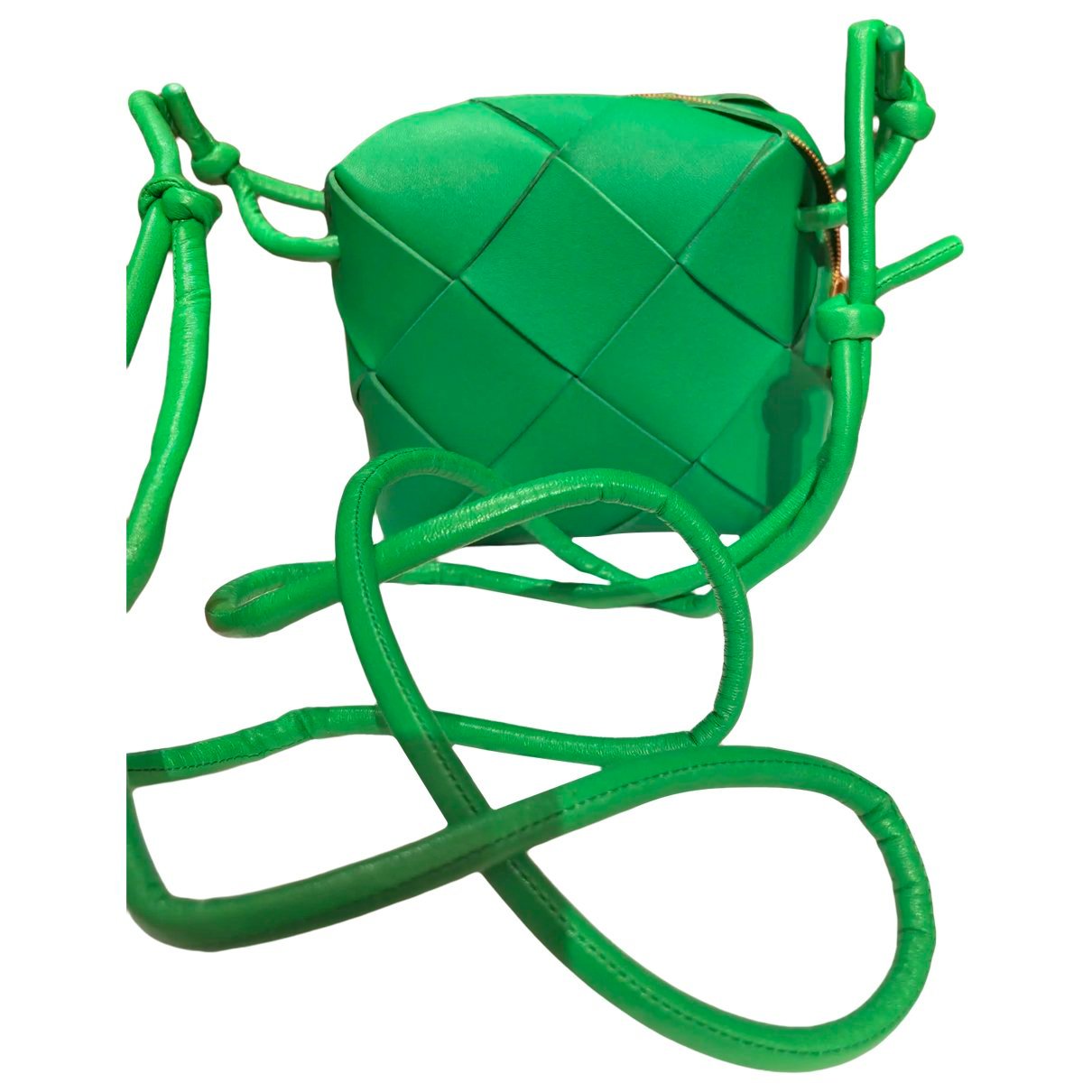 Cassette Bucket leather crossbody bag