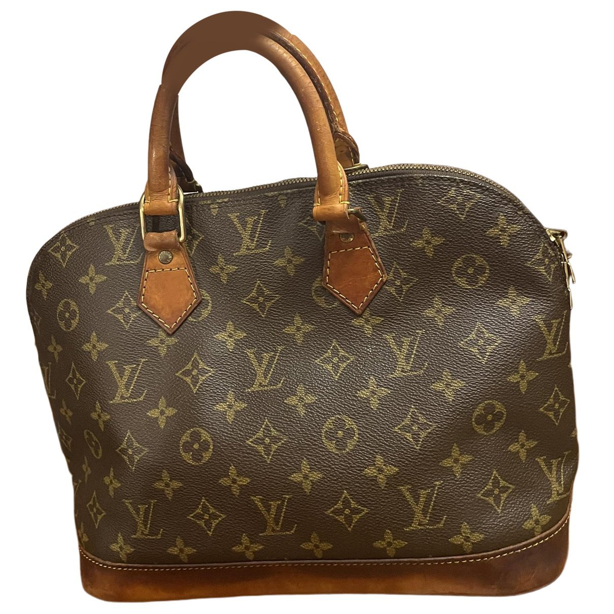 Alma leather handbag
