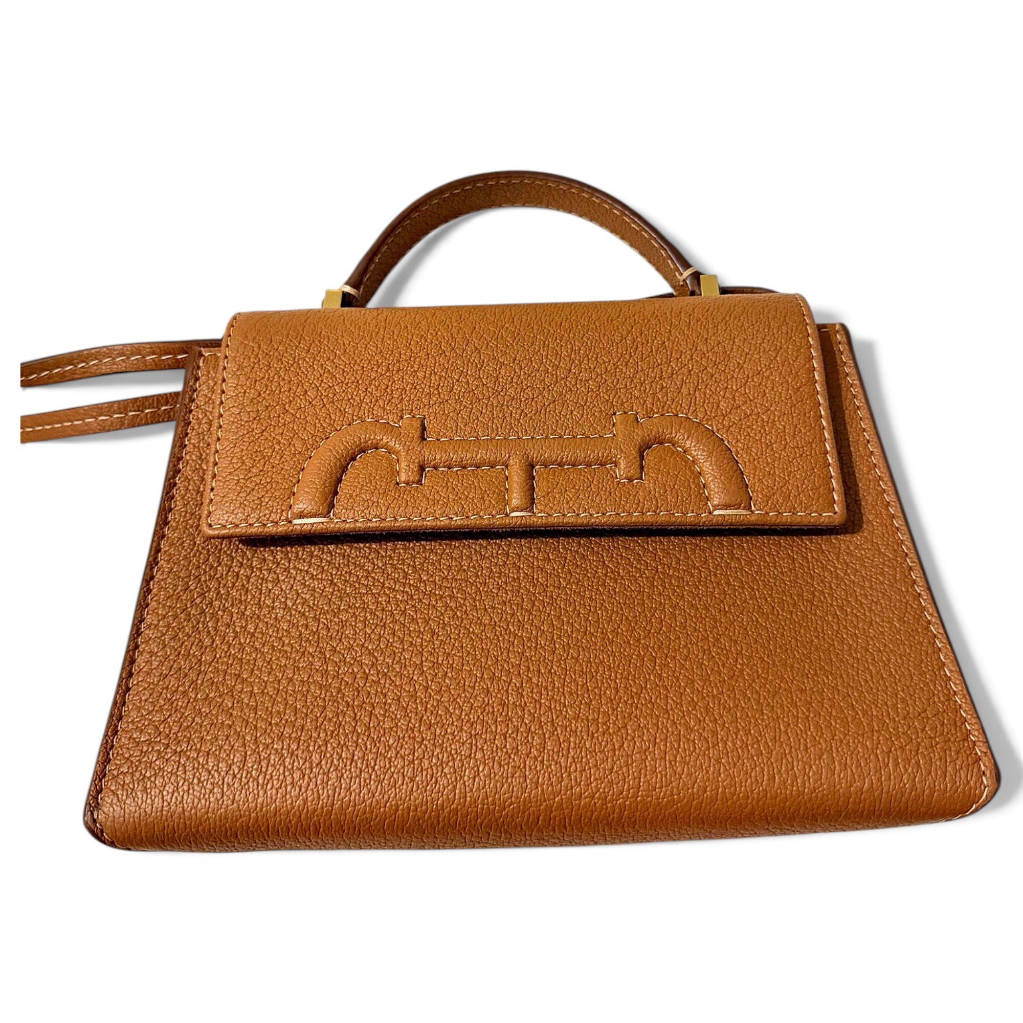 Leather mini bag