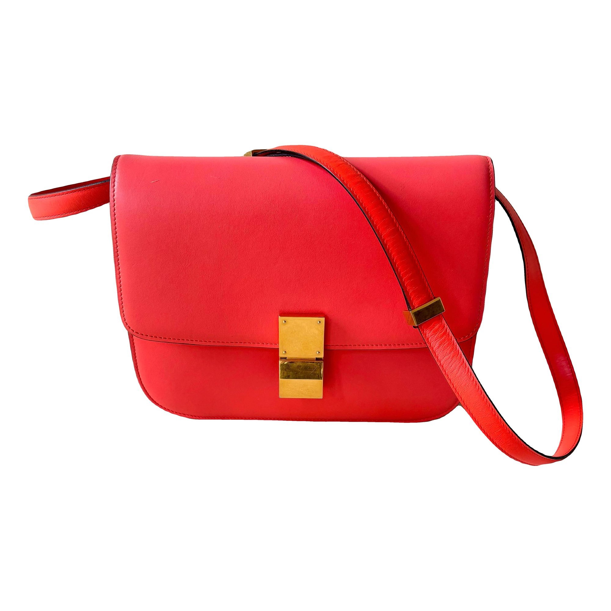 Classic leather handbag