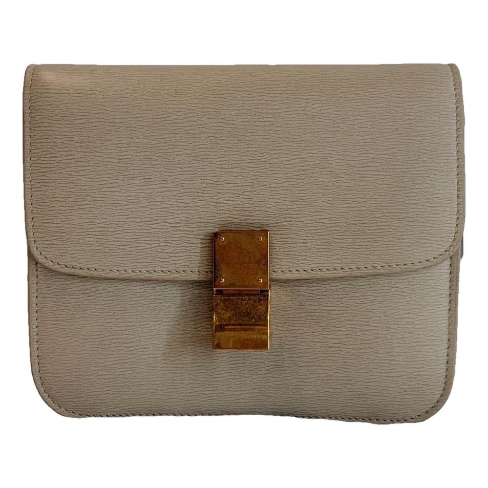 Classic leather handbag