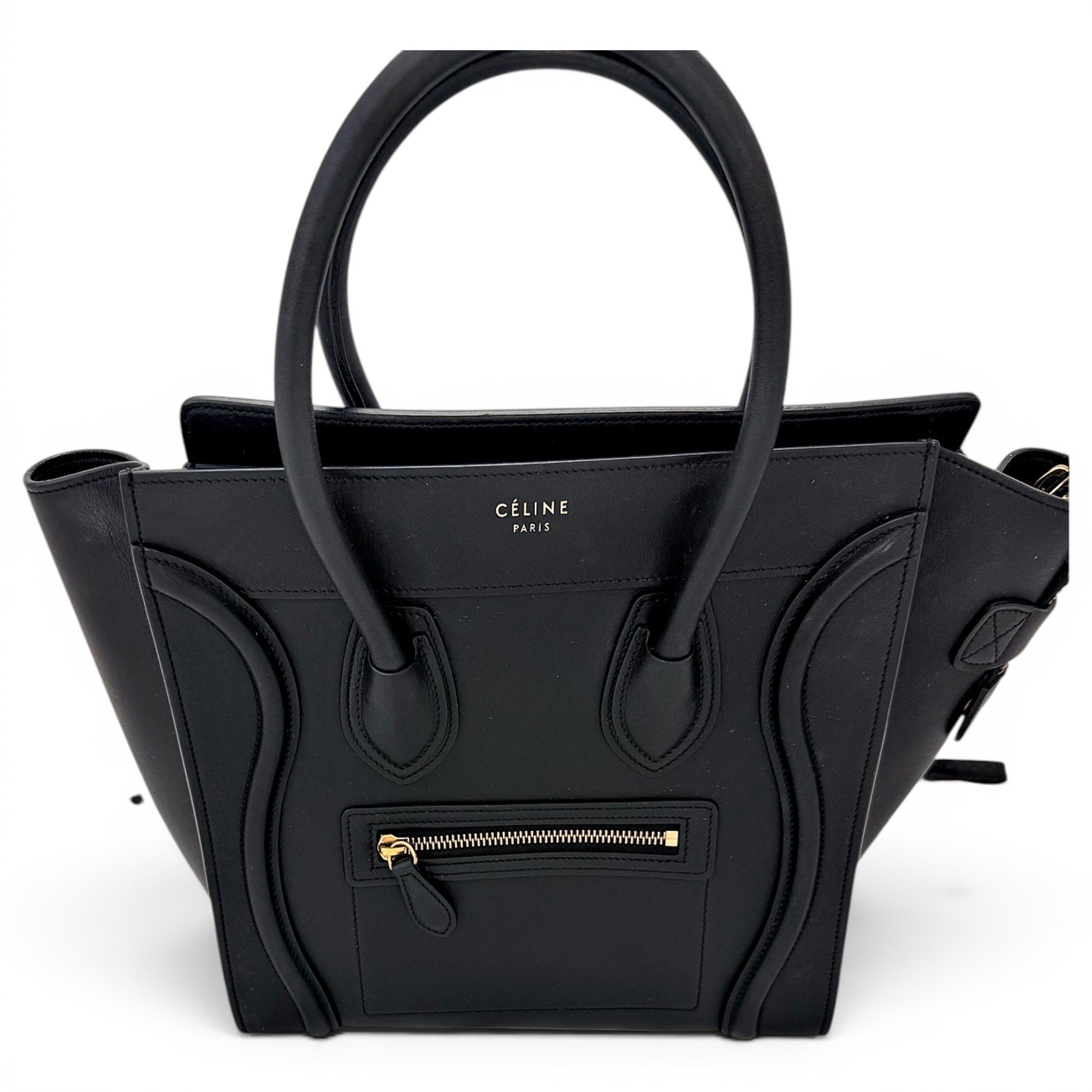 Luggage leather handbag