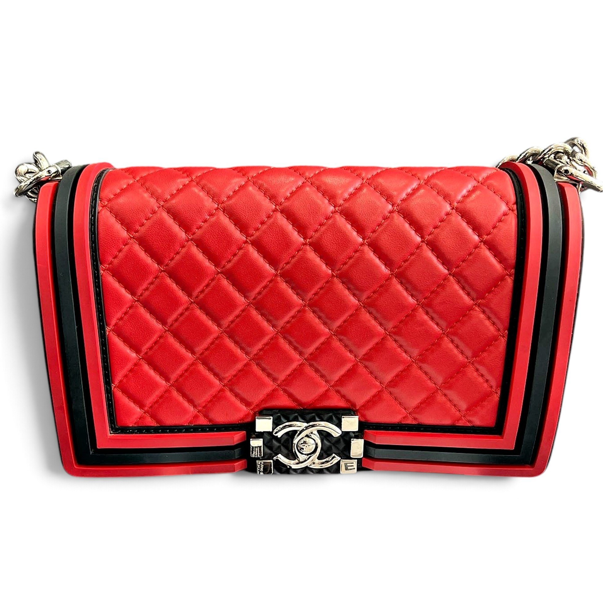 Boy leather crossbody bag