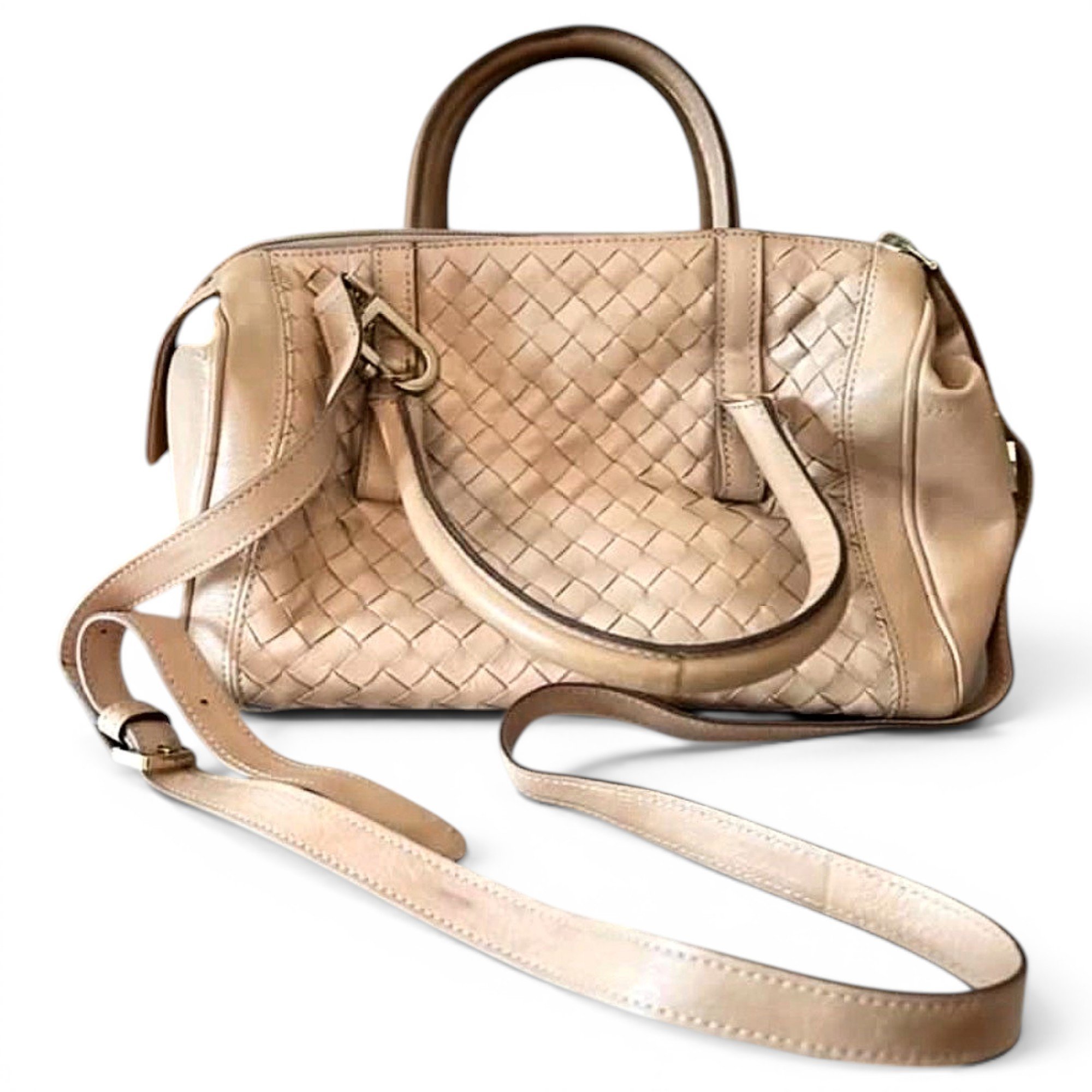 Leather crossbody bag