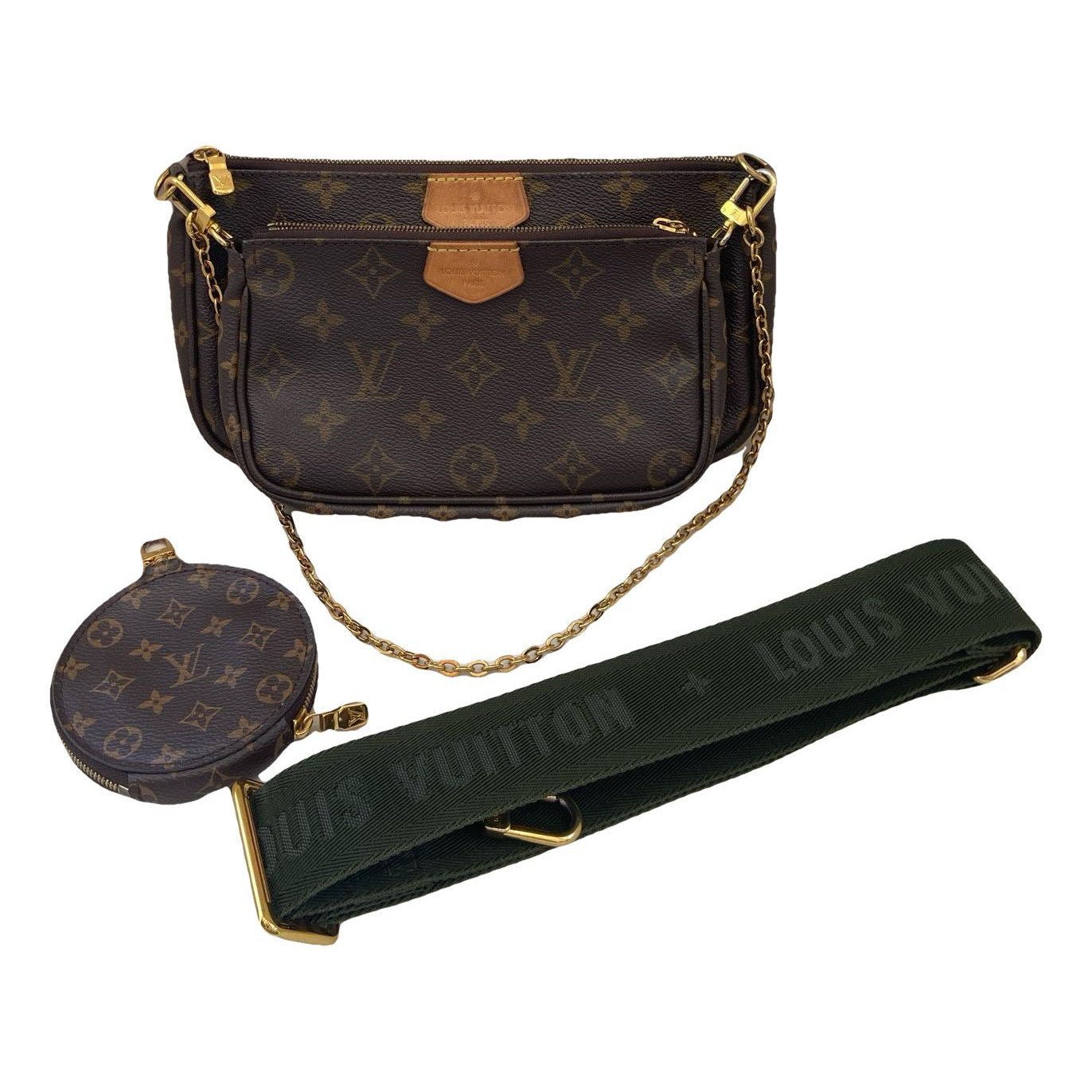 Multi Pochette Accessoires leather crossbody bag