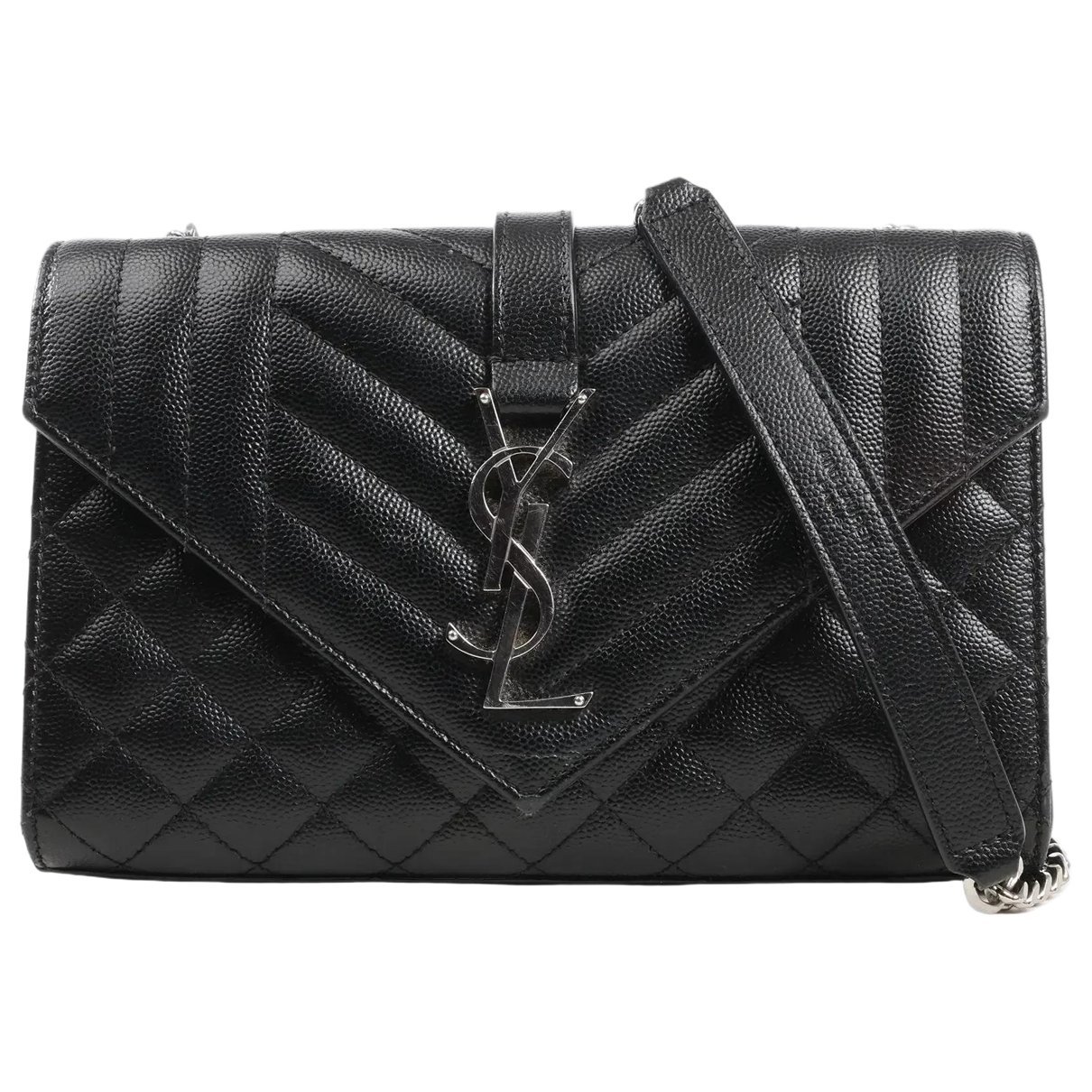Envelope leather crossbody bag