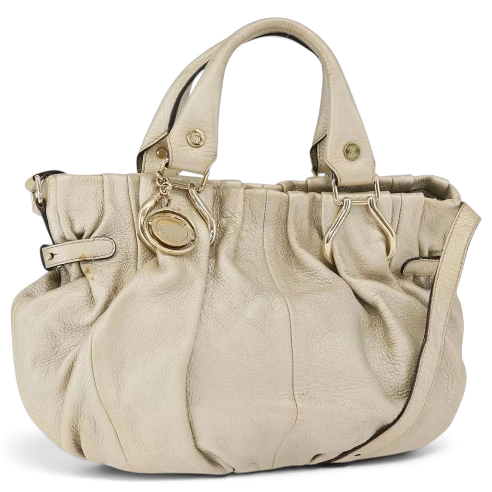 Leather handbag