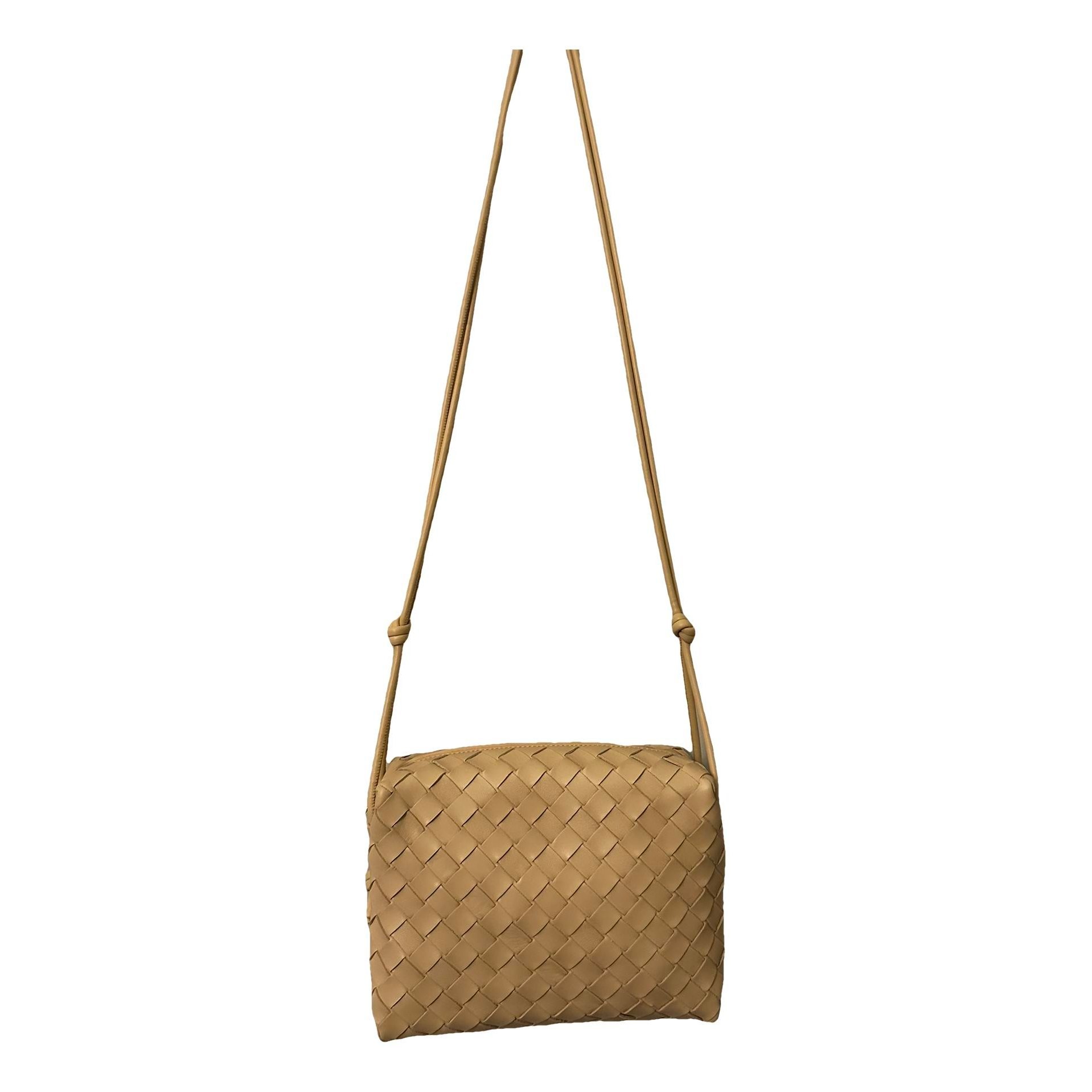 Loop leather crossbody bag