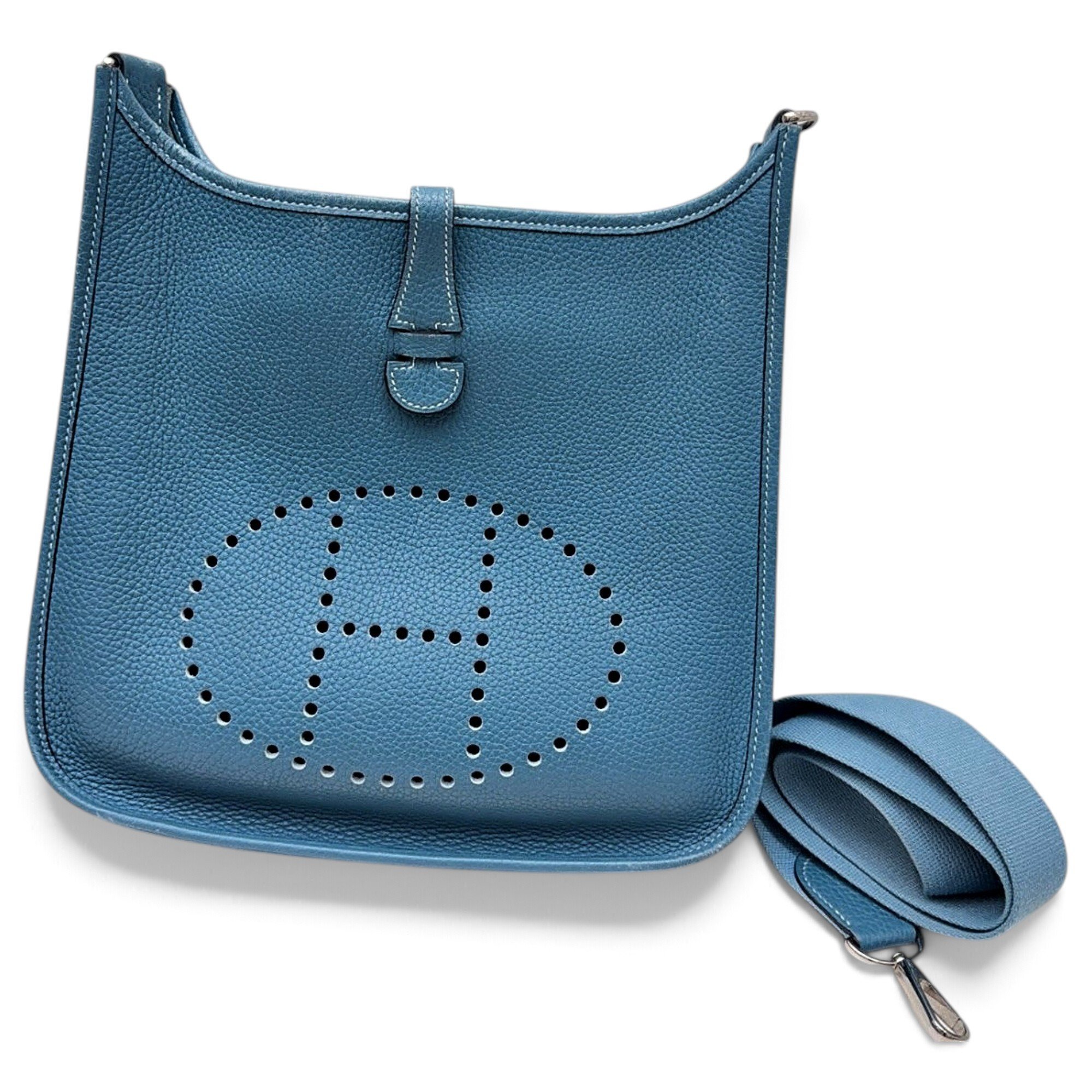 Evelyne leather handbag