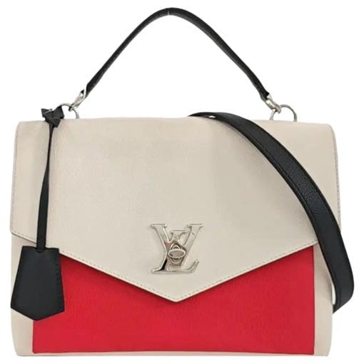 Lockme leather handbag