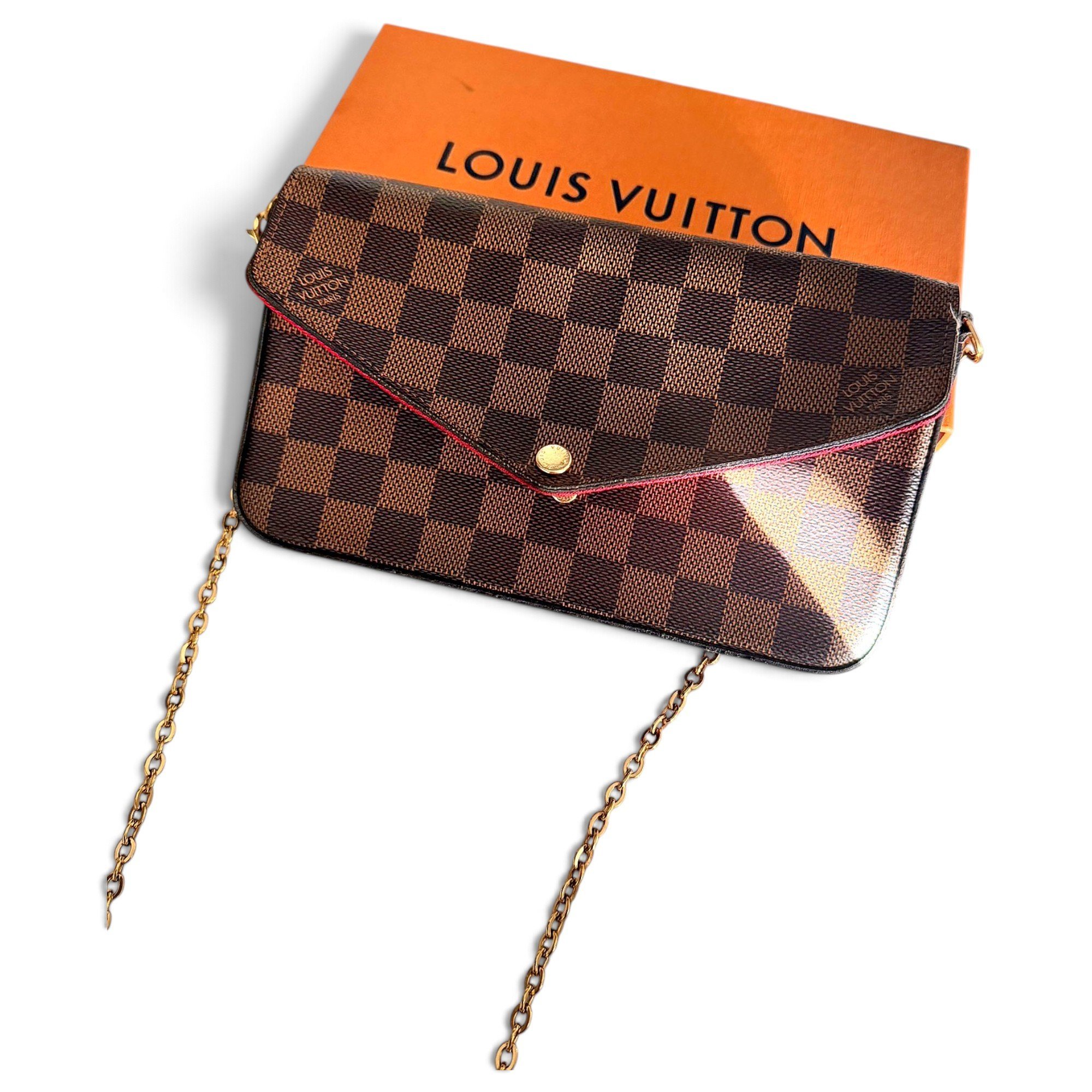 Félicie leather crossbody bag