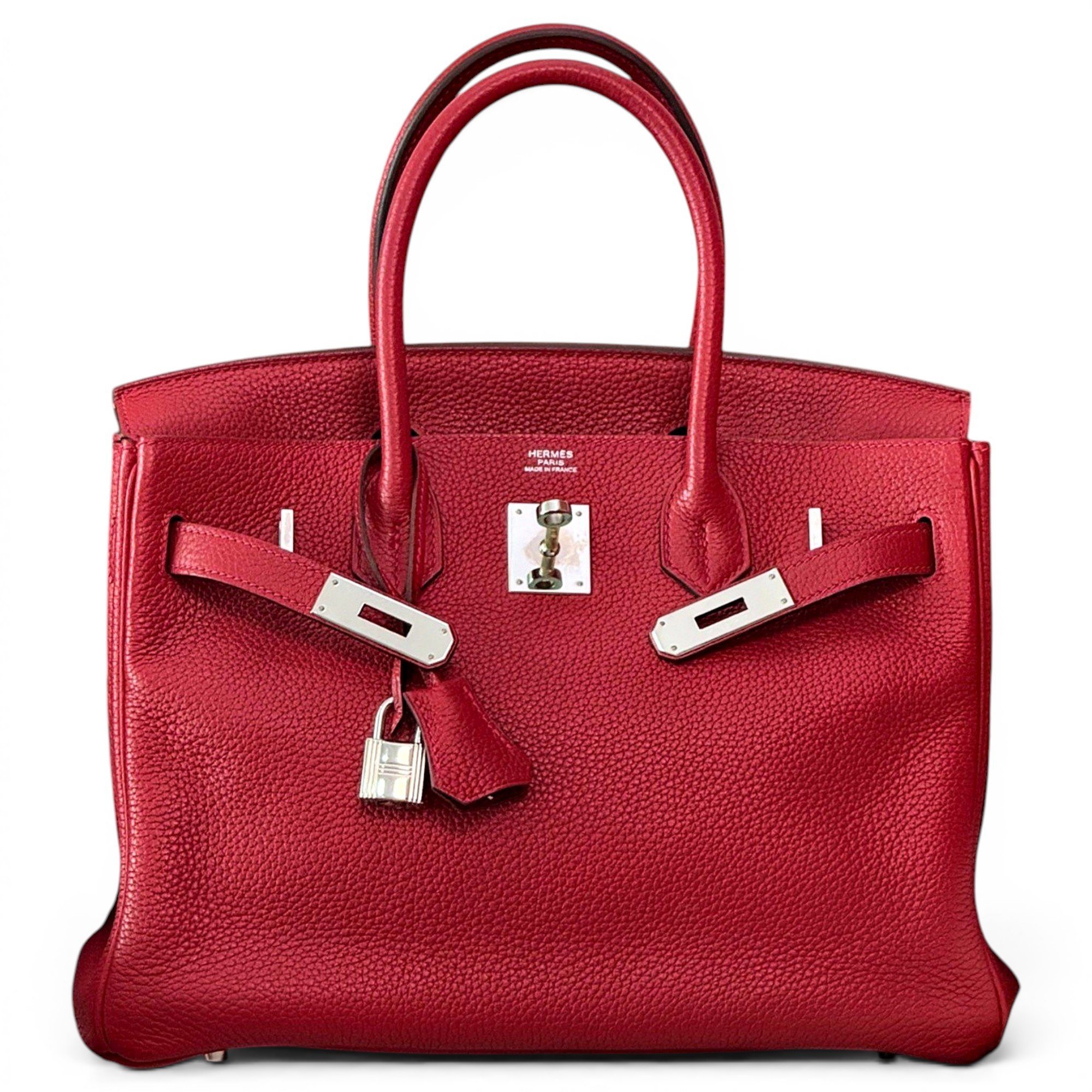 Birkin 30 leather handbag