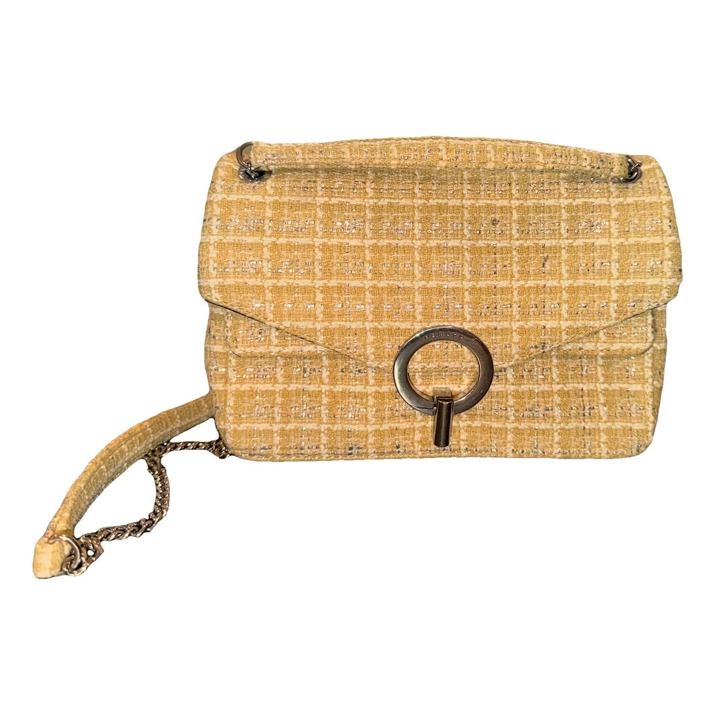 Sandro Yza tweed handbag