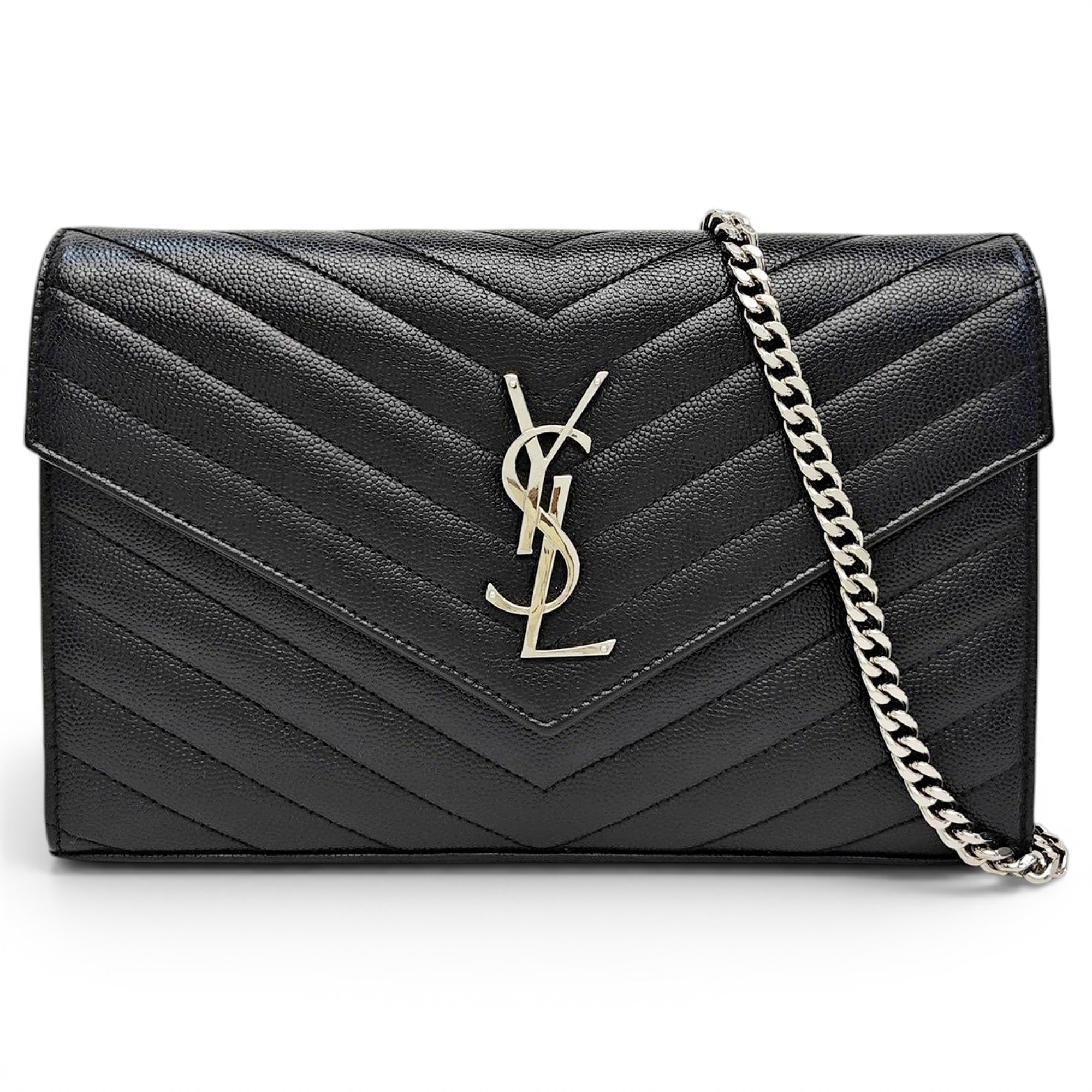 Baby monogramme leather handbag