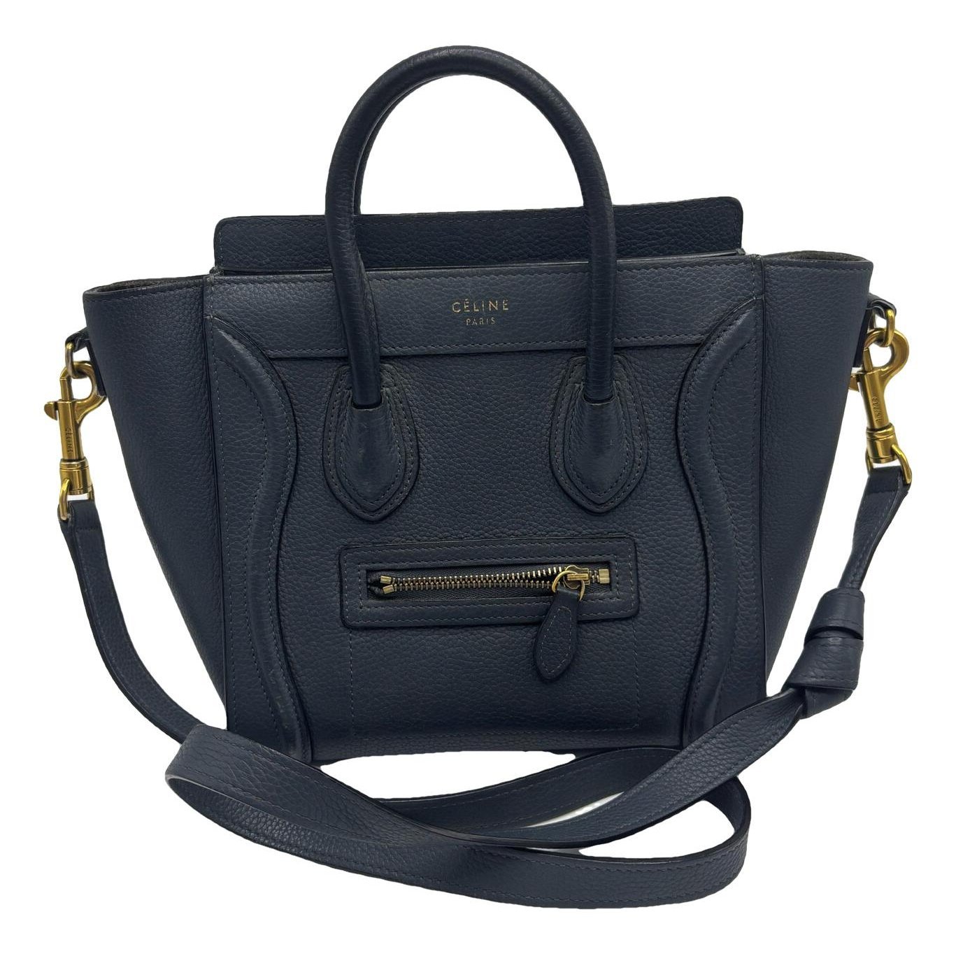 Nano Luggage leather handbag