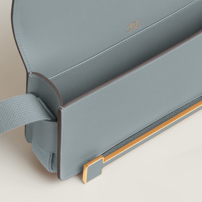 Bleu Glacier Hermès Geta Slim Bag