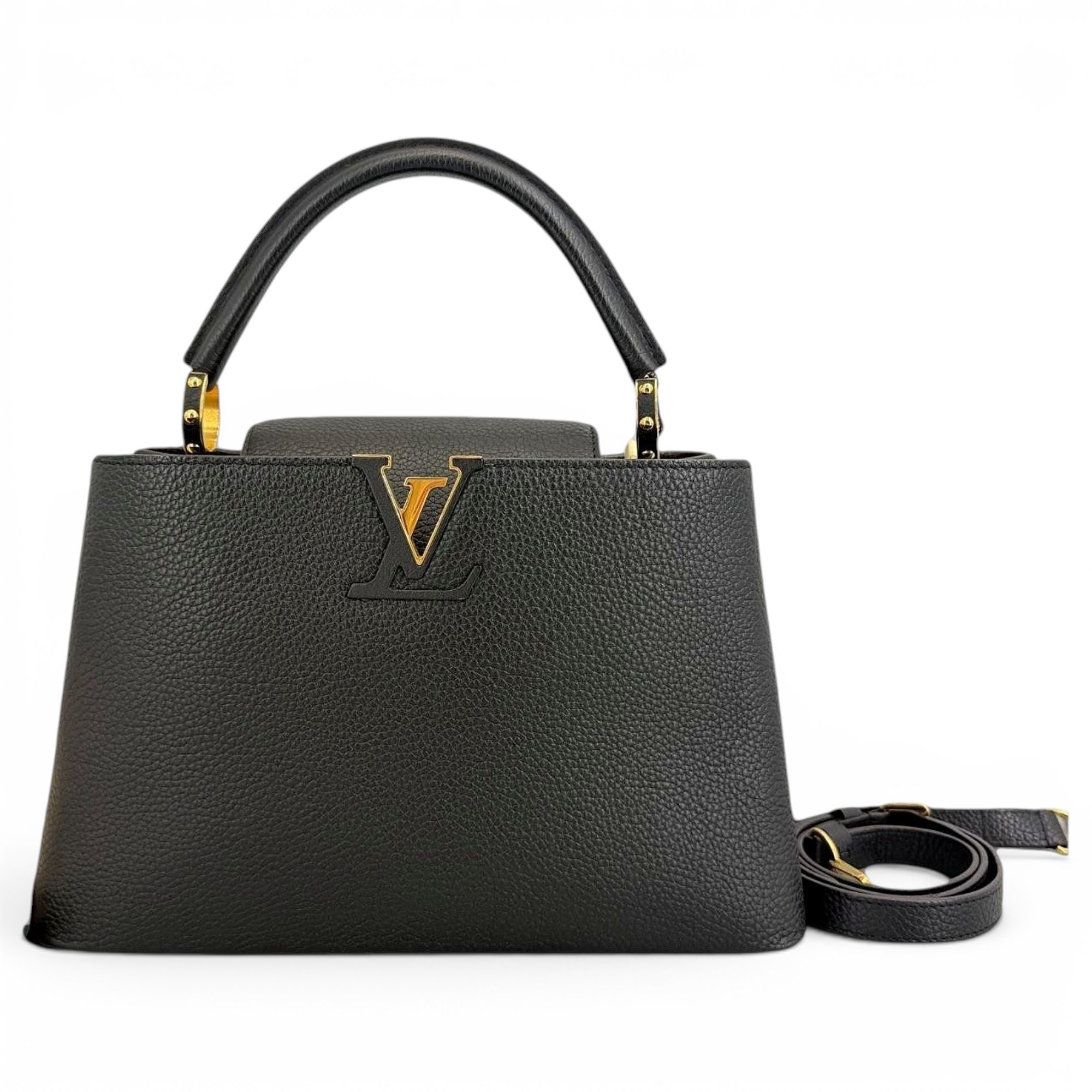 Capucines leather handbag