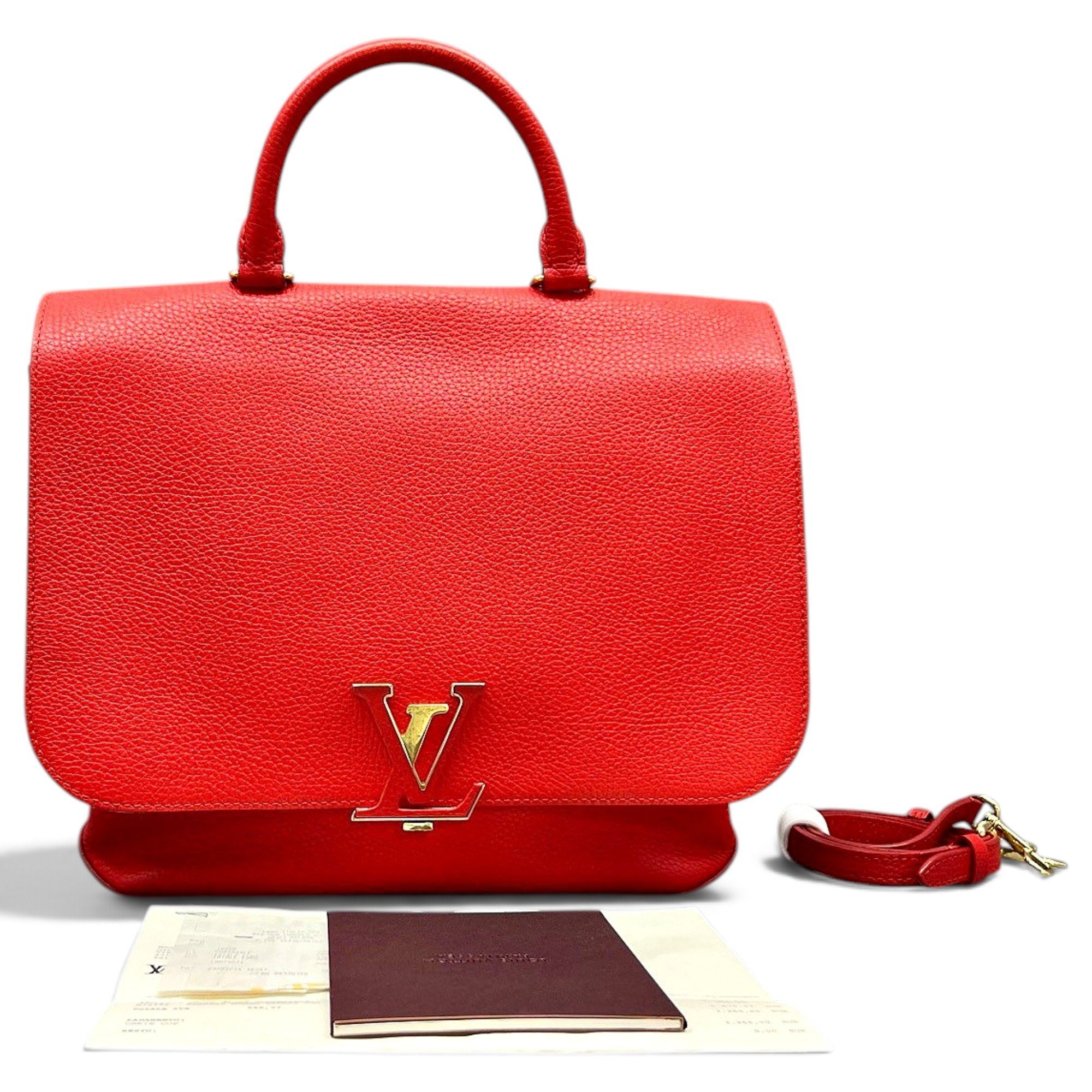 Leather satchel