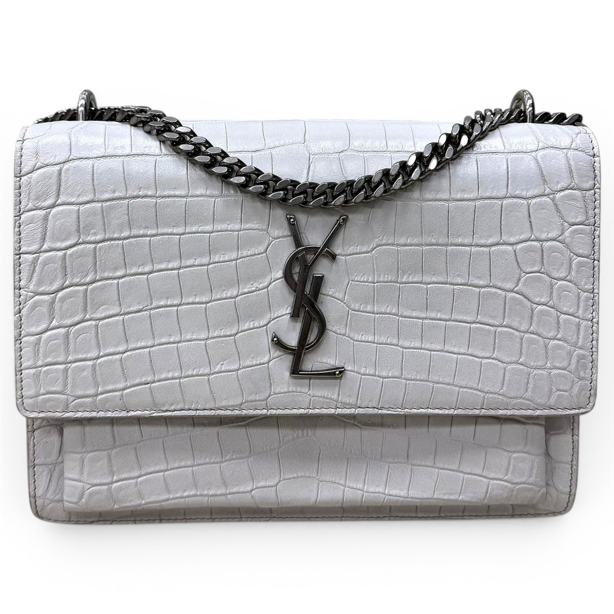 Sunset leather handbag