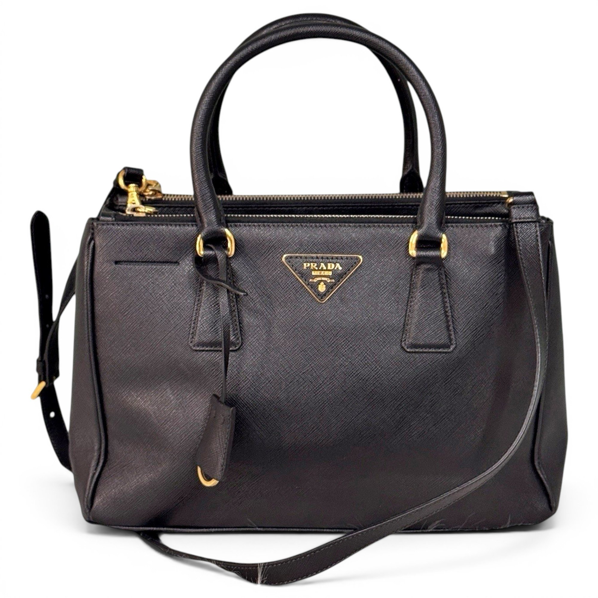 Galleria leather handbag