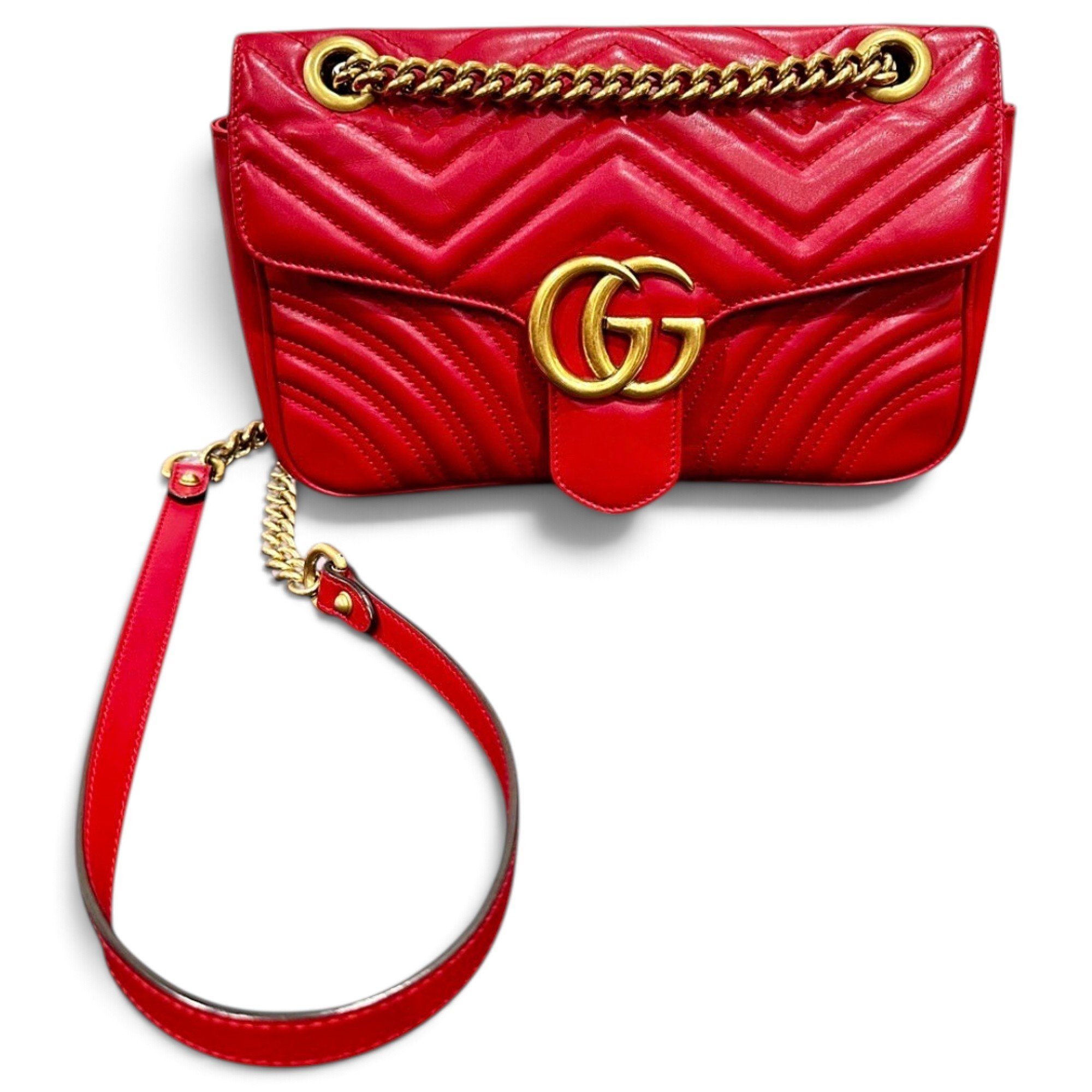 GG Marmont leather handbag