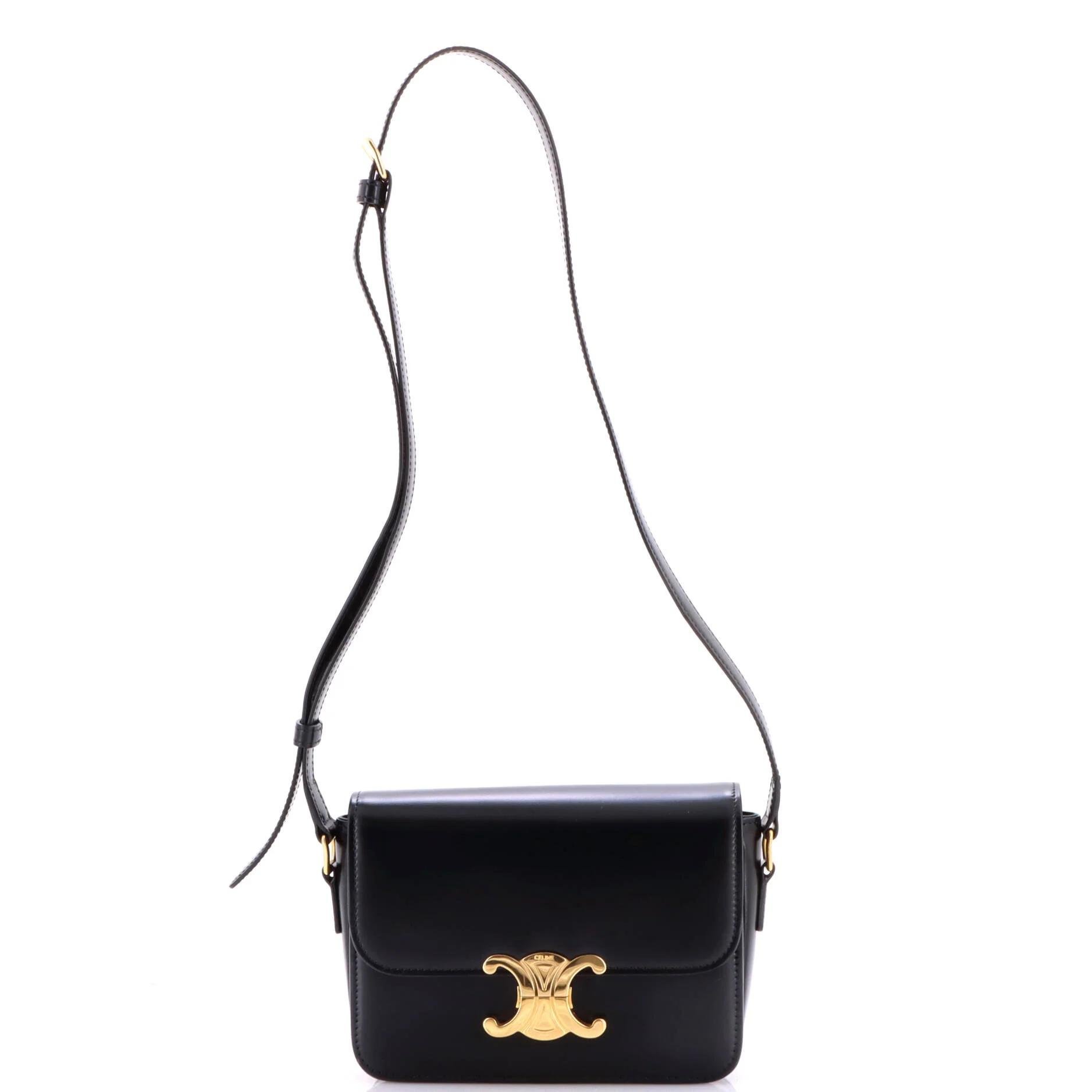 Leather crossbody bag