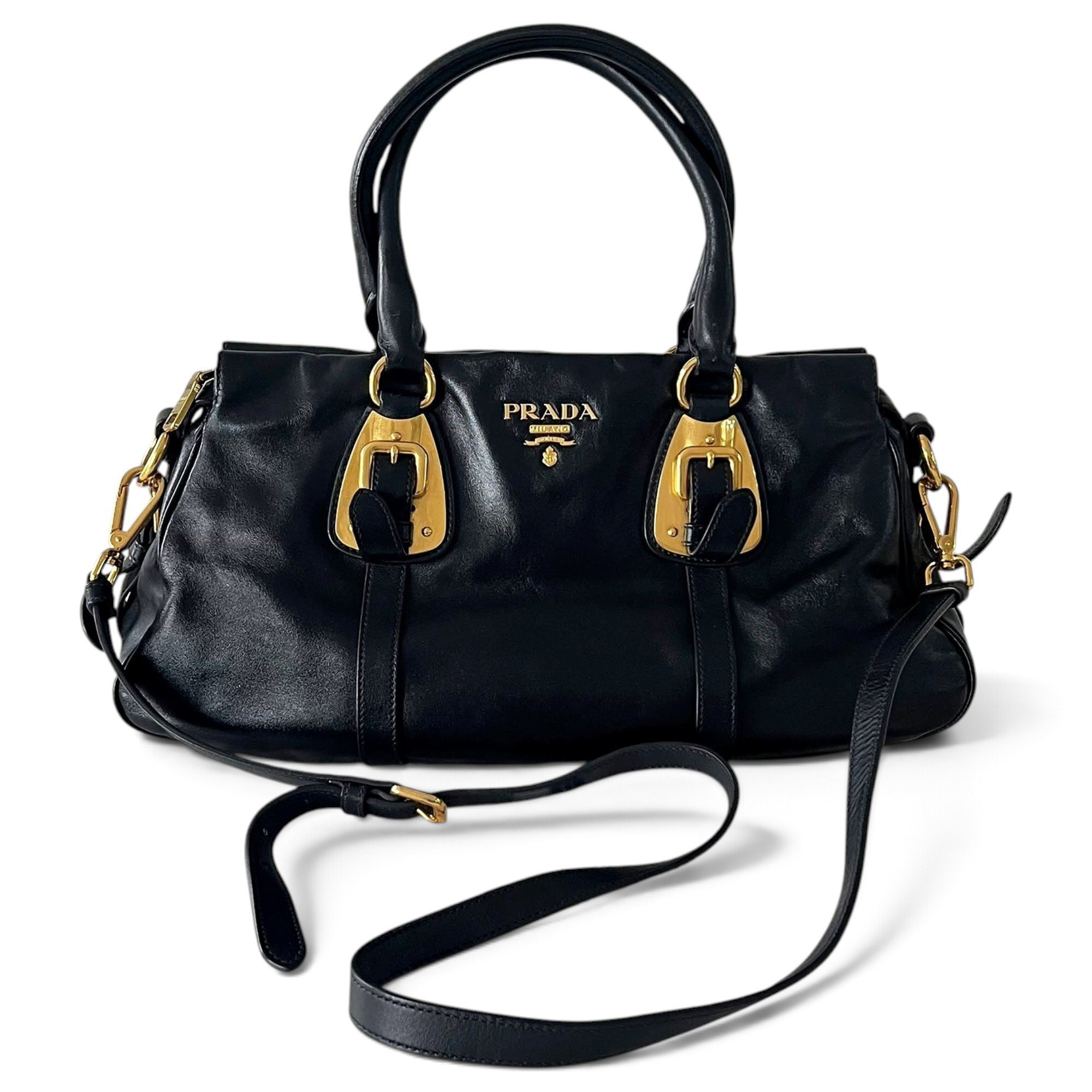 Leather handbag