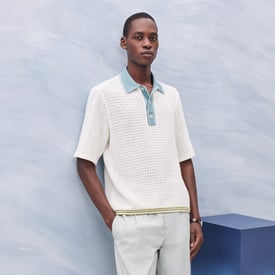 "Ajoures colores" polo shirt