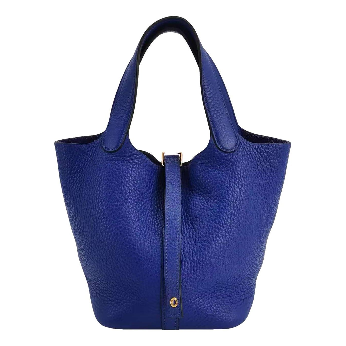 Picotin leather handbag